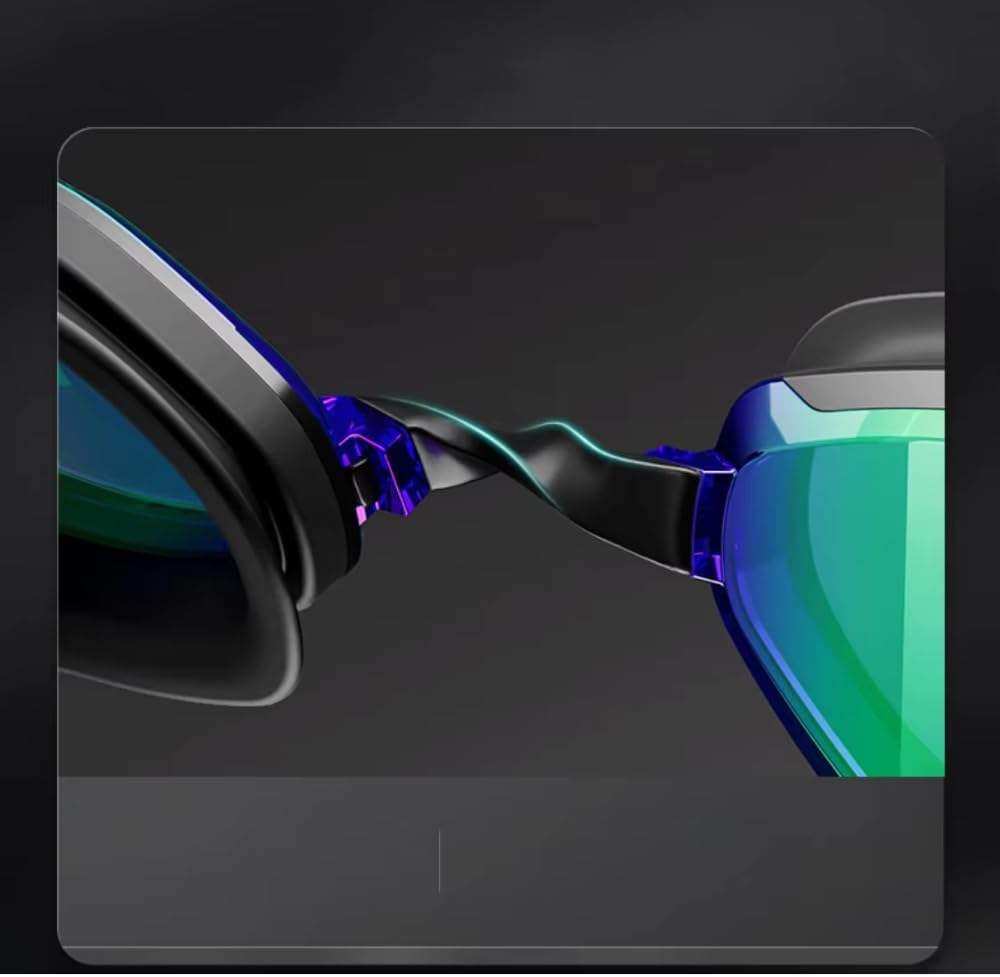 JEORGE Adult Racing Competition Swimming Triathlon Anti-Fog UV Protection Swim Goggles image number 4