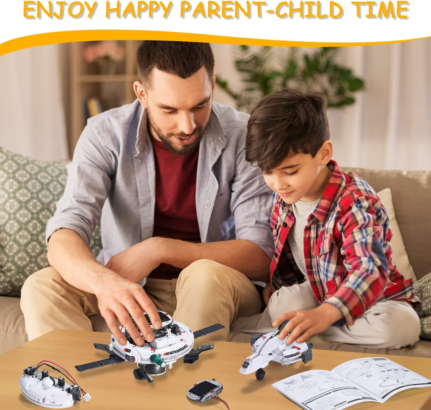 Science Experiments for Kids 6-12,STEM Projects for Kids Ages 7-13,Solar Space Robot Kits,Building Toys for Kids Age 8-14,Birthday Christmas Easter Idea Gifts for 7 8 9 10 11 Year Old Boys image number 5