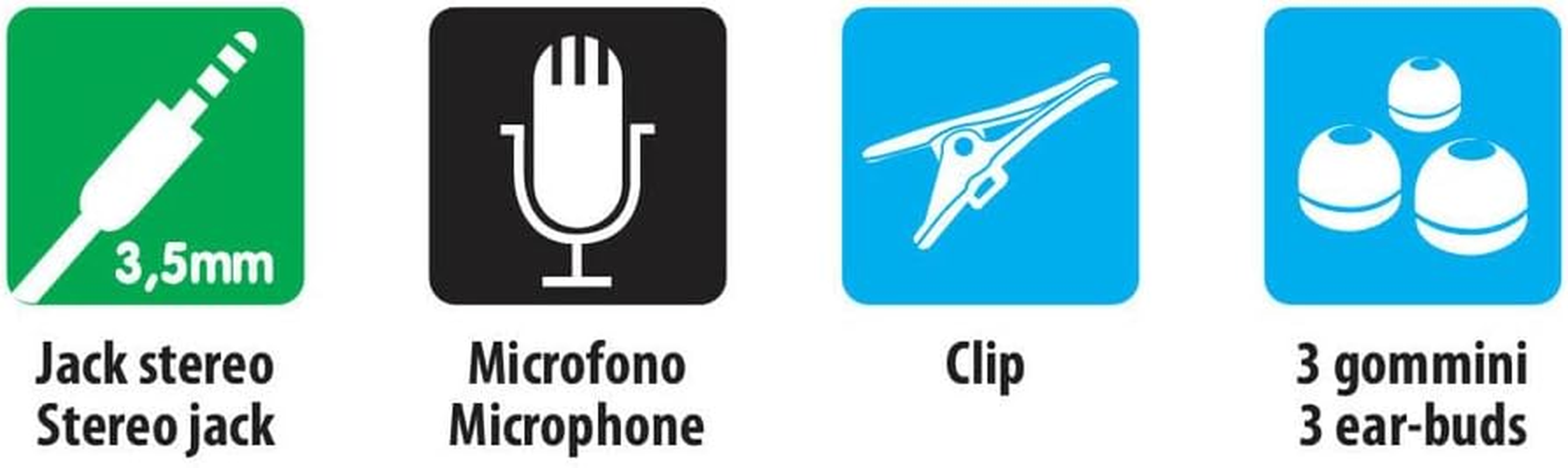 Lampa Snug 38895 Stereo In-Ear Headset with Microphone image number 3