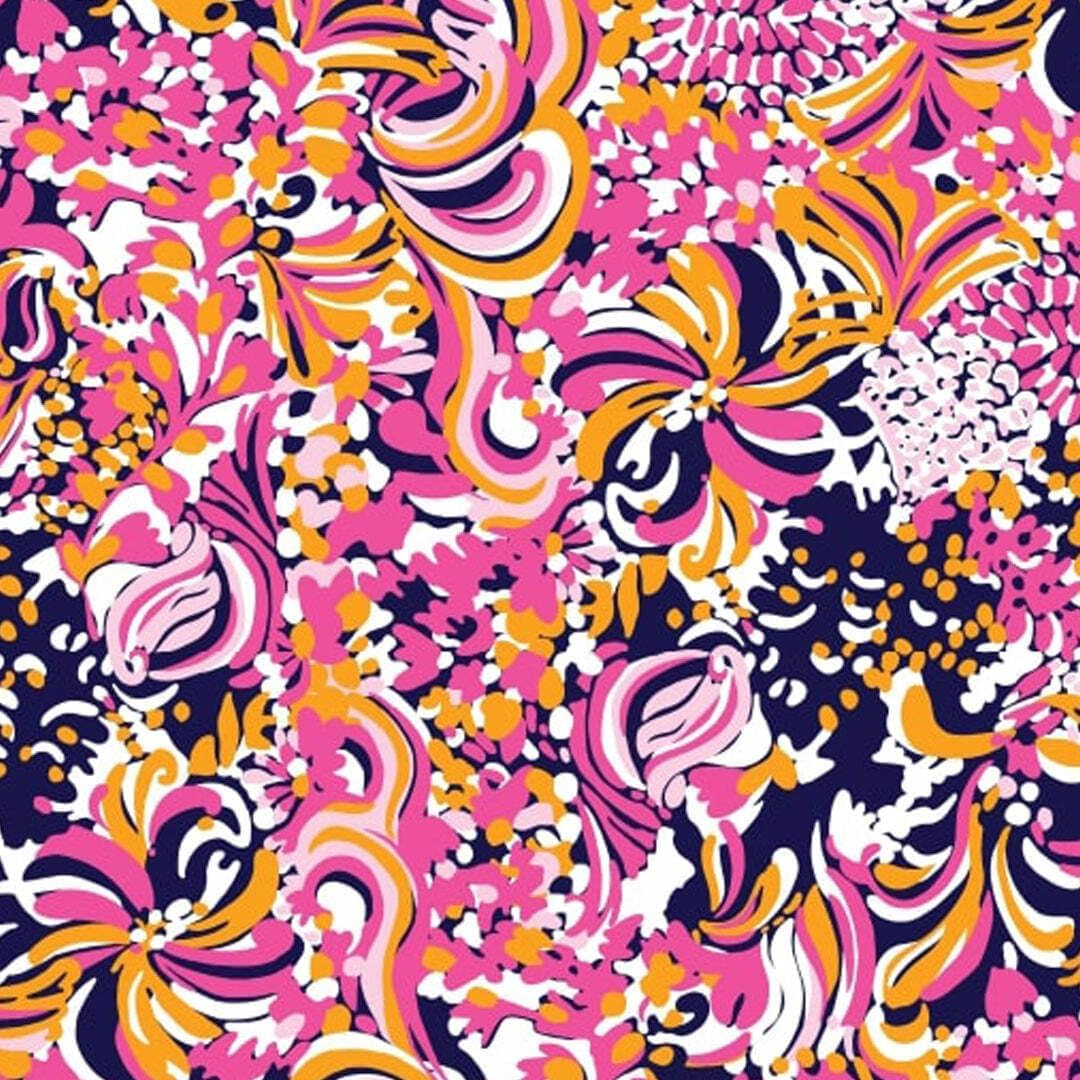 IBKUL Athleisure Wear Sun Protective UPF 50+ Icefil Cooling Marissa Print Layered Skort - 60656 image number 2