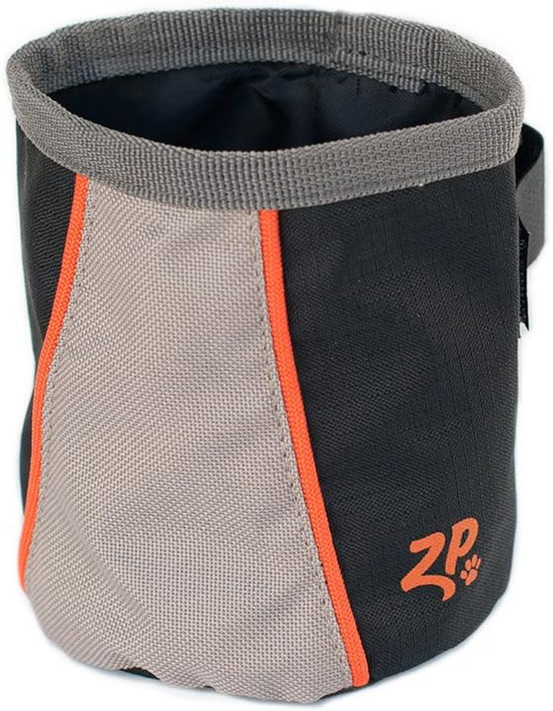 Zippypaws Adventure Treat Bag 12.5X10Cm, Volcano Black, 1 Count (Pack of 1), ZP495 - Desert Red image number 2