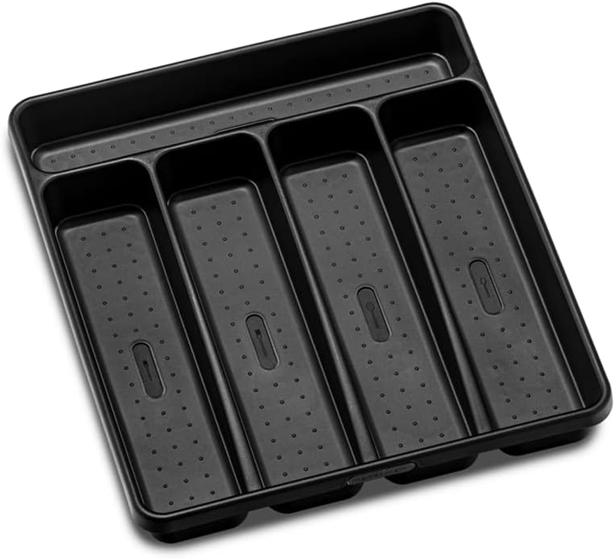 Madesmart 5 Compartment Cutlery Tray (Sz) - Carbon image number 2