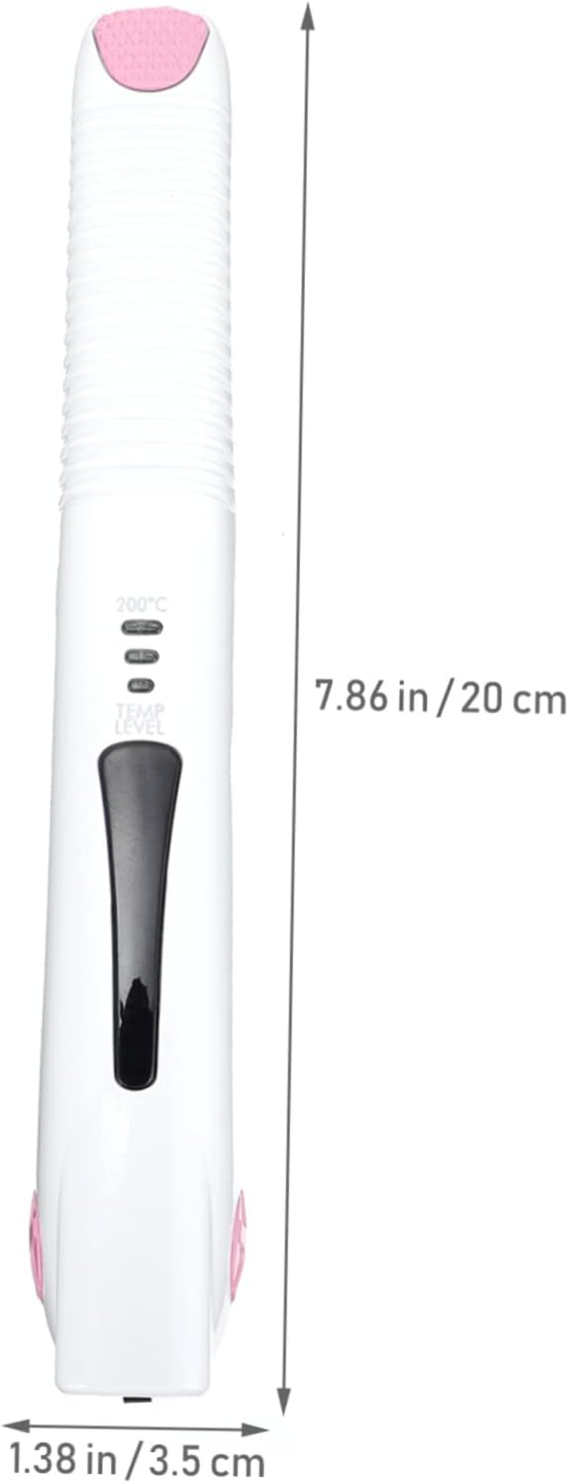 KAILIKETIY Inspired Mini Hair Straightener Curler Cordless Rechargeable Wireless Travel for Women Men image number 2