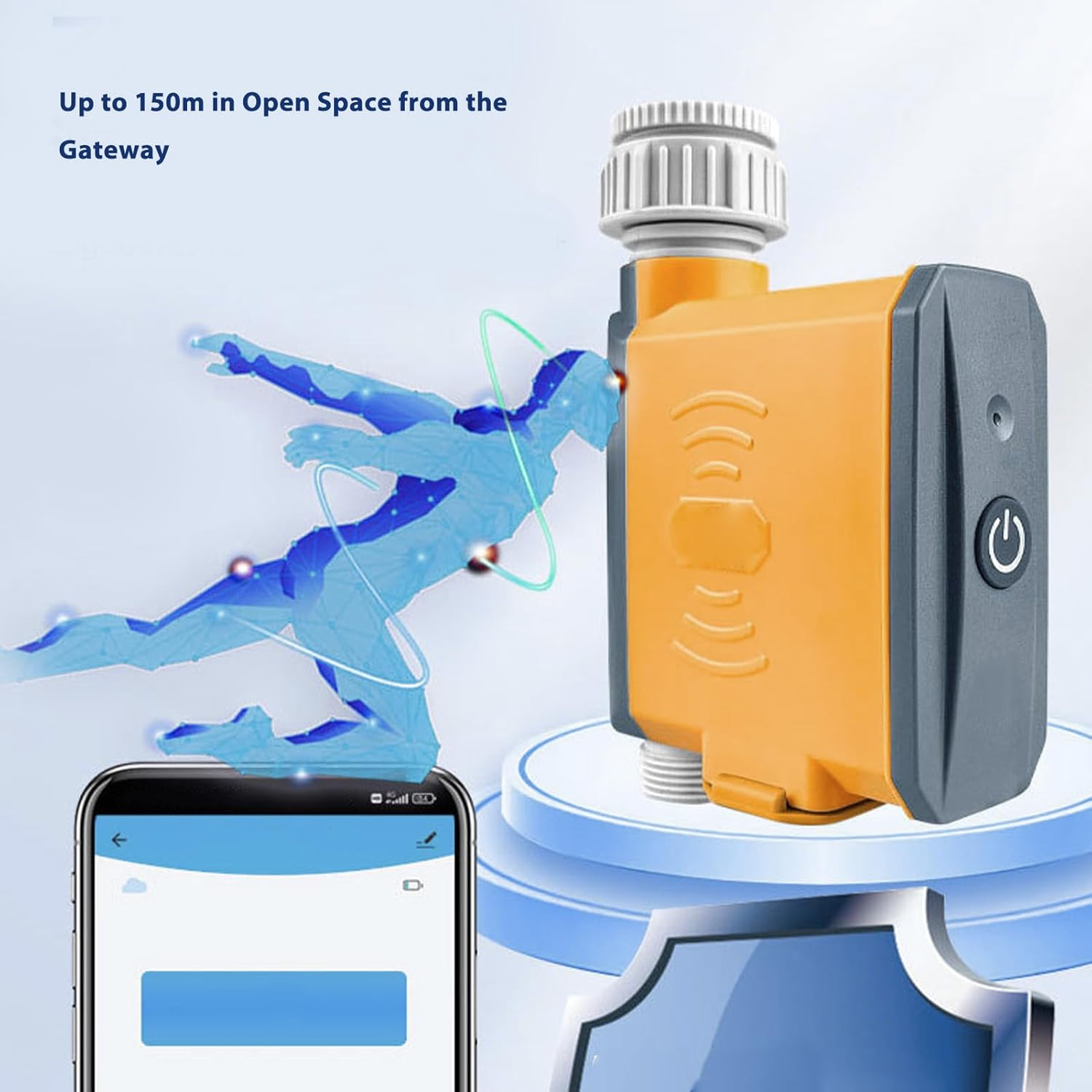 Smart Sprinkler Timer with Wifi for Zigbee Garden Irrigation System, Water & Time Saving, Automatic Watering image number 3