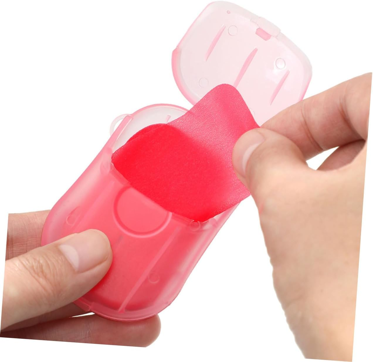 INOOMP Portable Travel Soap Sheets 12 Boxes of Compressed Soap Strips for Hand Washing 6 Fragrances (Rose Jasmine Lavender Milk Orange) for Camping Hiking and Outdoor Activities image number 6