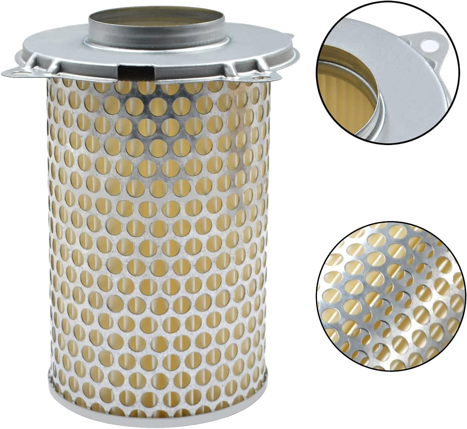 AHL Air Filter Cleaner for 13780-01D00 Suzuki GS500 1989-2009/GS500E 1988-2002/GS500F 2004-2010/GV700GL Madura 700 1985/GV1200GL Madura 1200 1985-1986 image number 3