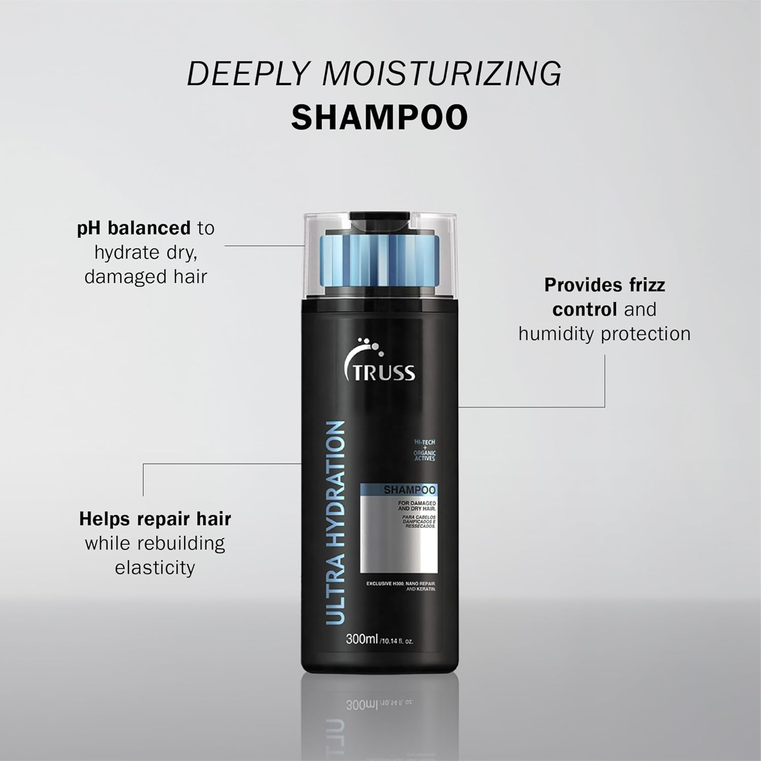 Truss Professional Ultra Hydration Shampoo, 299.8 Ml image number 4