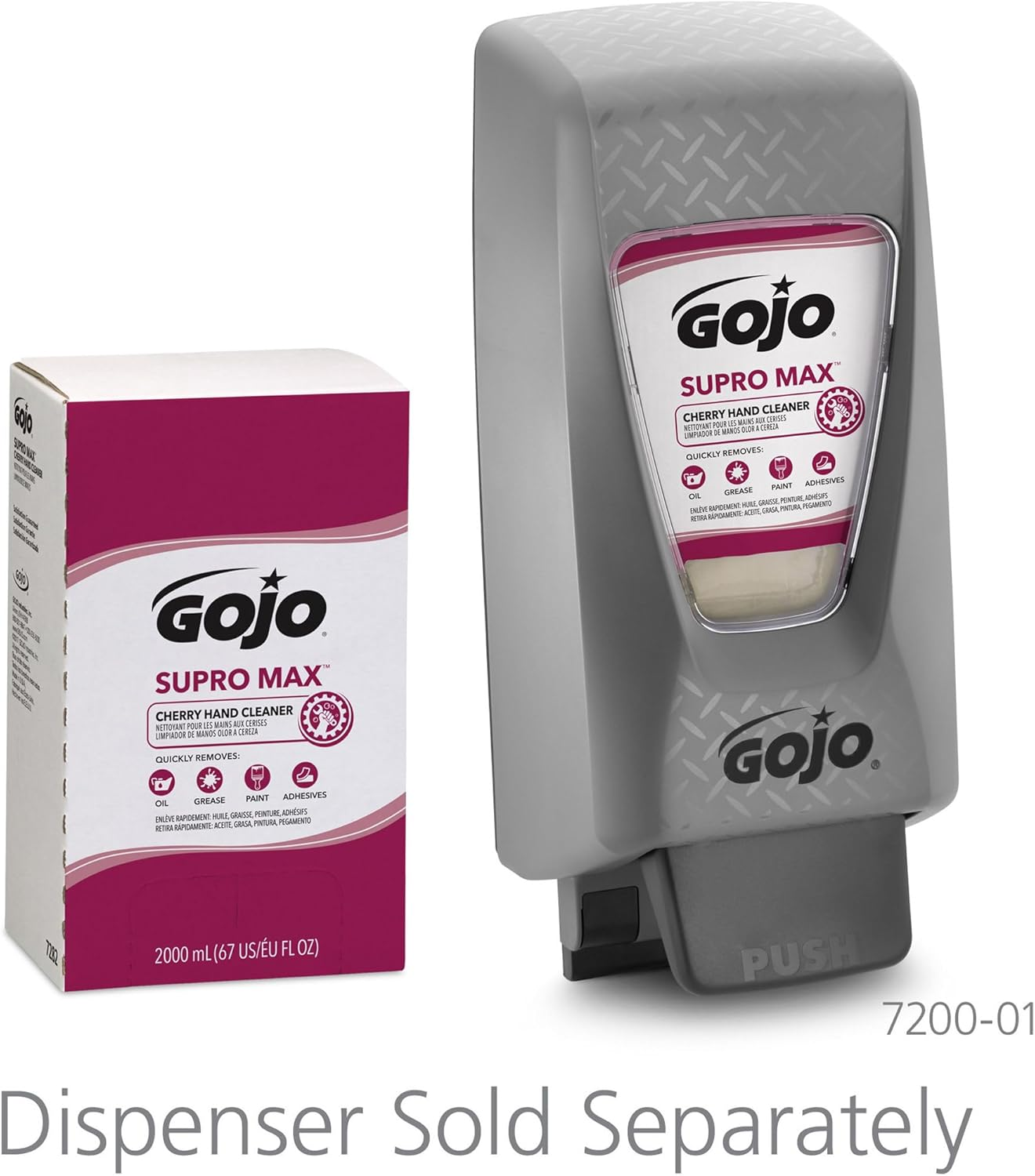 Supro+Max+Cherry+Lotion+Hand+Cleaner%2C+2000+Ml+Refill (67 FL OZ) image number 1