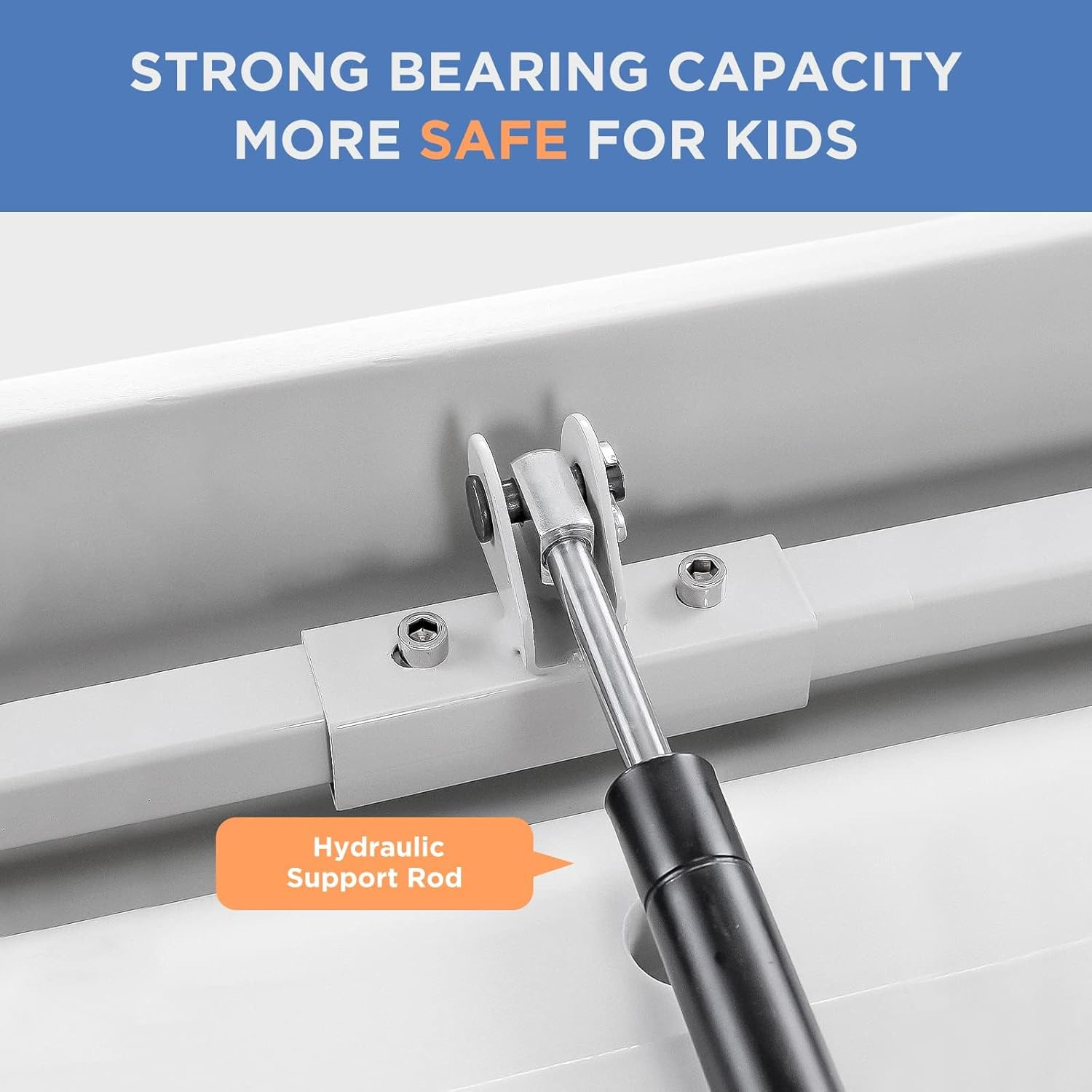 Interhasa! Baby Changing Station Commercial Wall Mounted Baby Changing Table with Adjustable Safety Strap, Storage Box, Grey, HDPE,850 * 540 * 100 Mm, 11.81 Kg image number 6