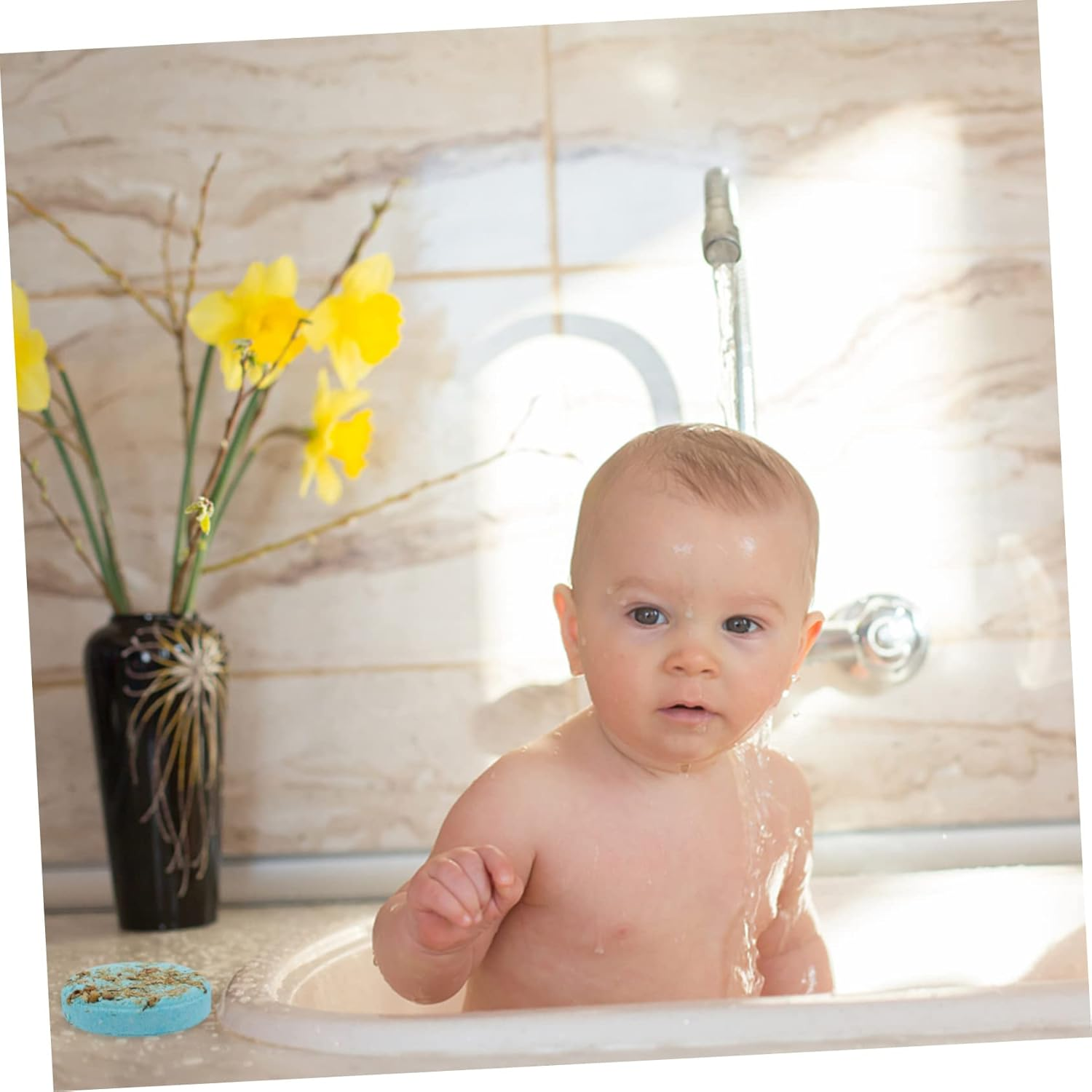 SOESFOUFU 6Pcs Aromatherapy Steam Flakes Shower Steamer Bath Tablets Fresh Scent Bath Women Bathroom Accessories image number 4