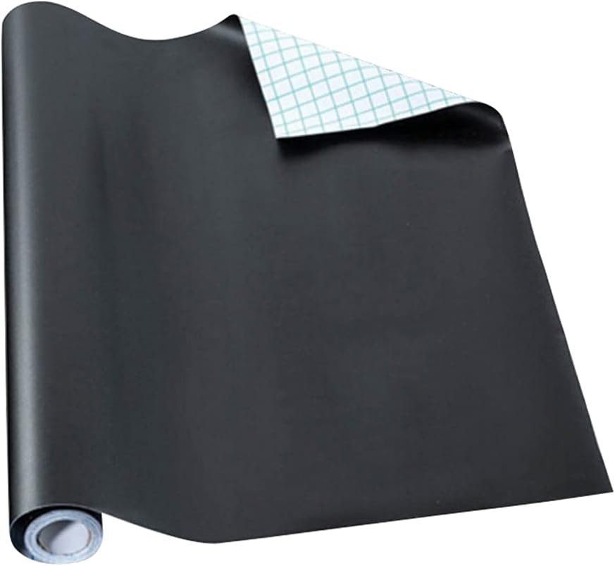 Portable Blackboard Sticker Magnetic Chalkboard Contact Removable Wall Decal Sticker 17.7X78.7 Inch for Home Office School Cafe Restaurant Menu image number 6