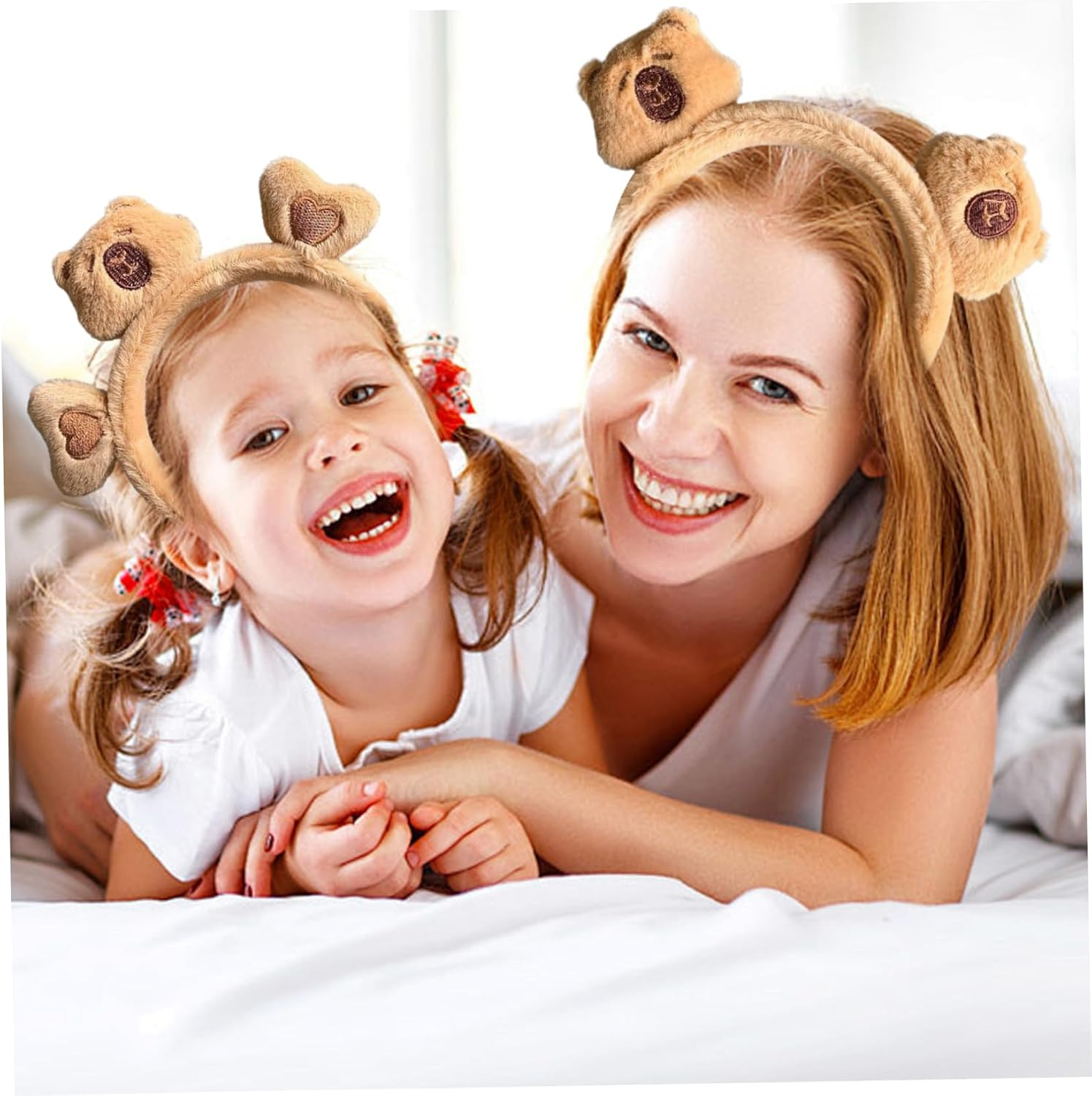 Plush Headband Capybara Style Cute Animal Headbands for Washing Face Elastic Soft Hair Accessory for Women Girls Style2 image number 6