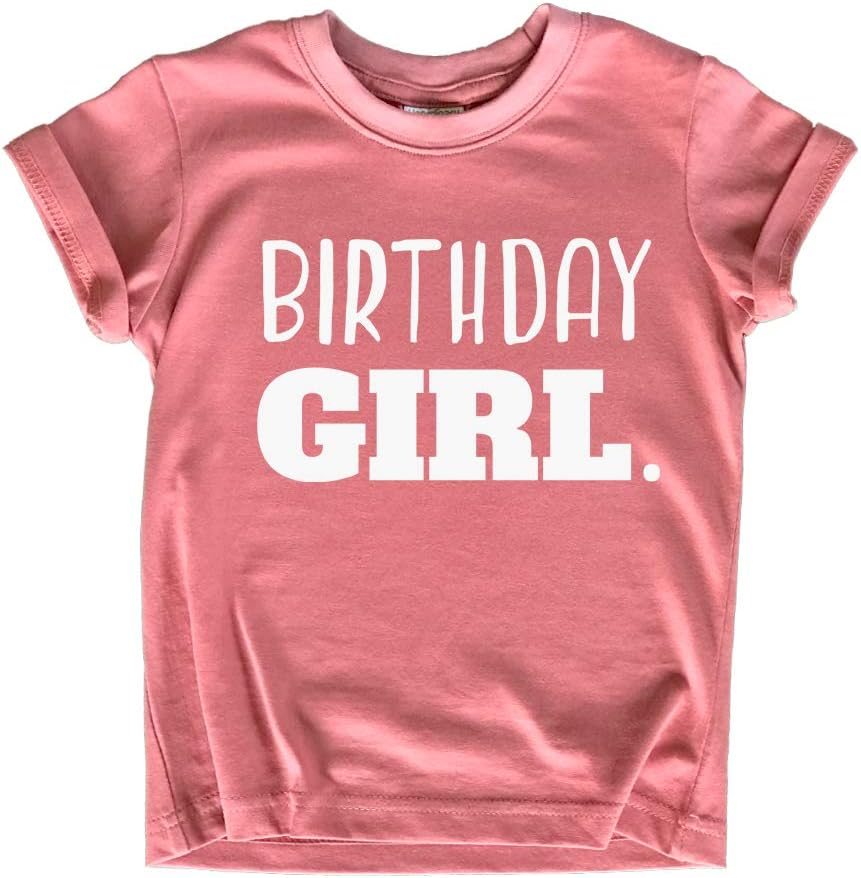 Birthday Girl Shirt Girls Birthday Tee Outfit Toddler Baby 1St 2Nd 3Rd 4Th 5Th 6Th 7Th image number 6