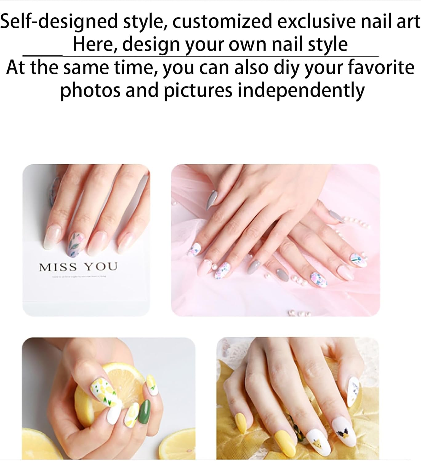 DIY Nail Printer, Fully Automatic Wearable Nail Art DIY, Unique Style and Unlimited Creativity, Support Diy/App image number 1