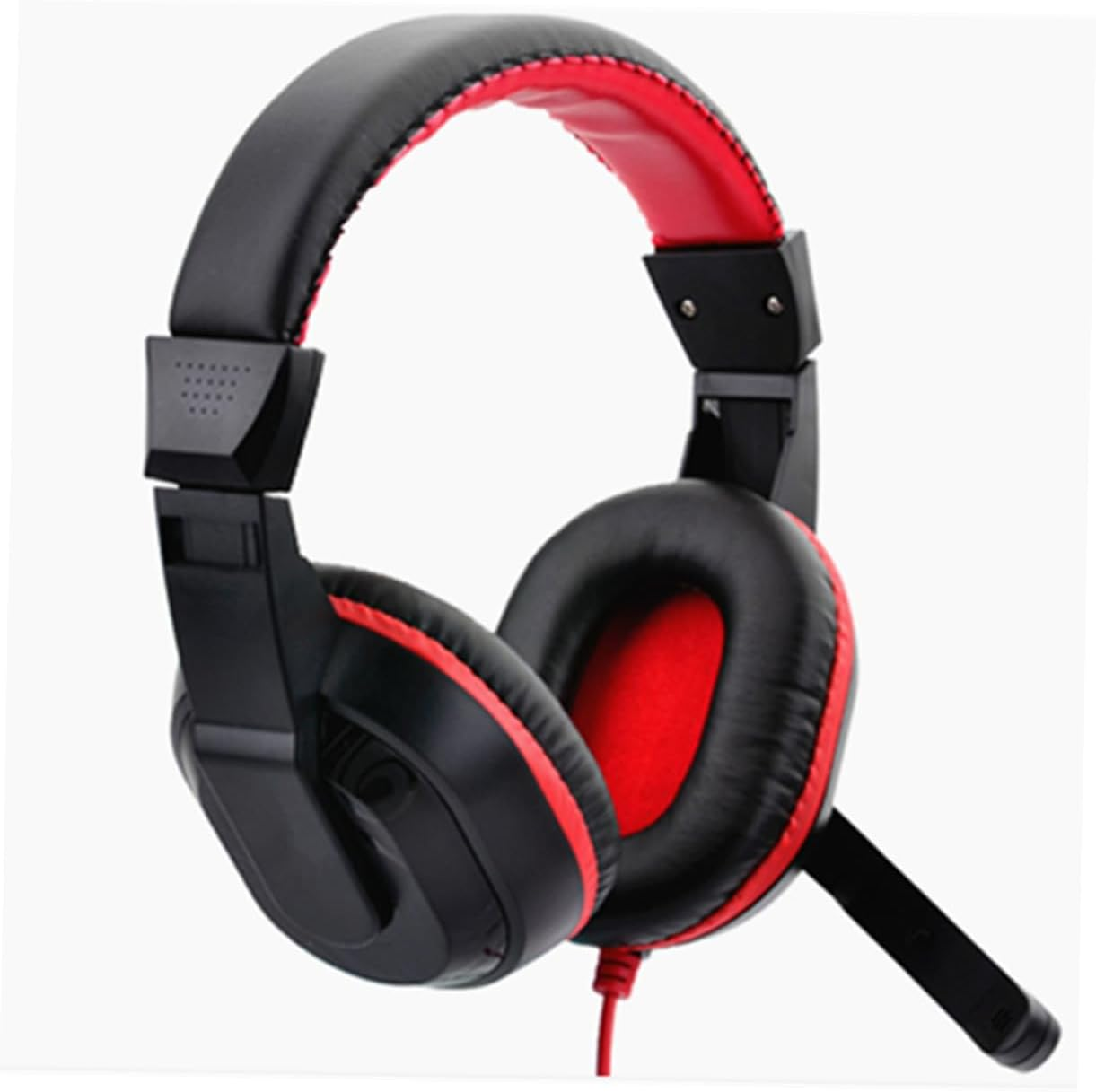 SEWACC Adjustable Game Headphones with Noise Canceling Microphone Wired Stereo Headset for PC and Laptop Comfortable over the Head Design with Padding Random Color image number 3