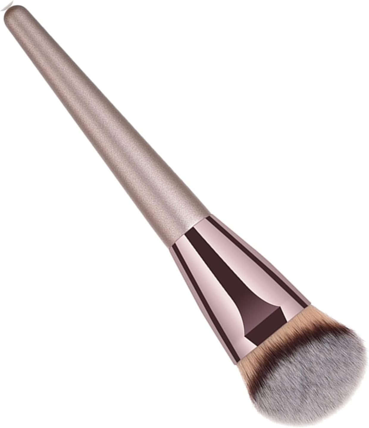 Professional Angled Foundation Brush, Premium Synthetic Kabuki Makeup Brush, Vegan, for Blending Liquid Powder BB Cream Bronzer Contour