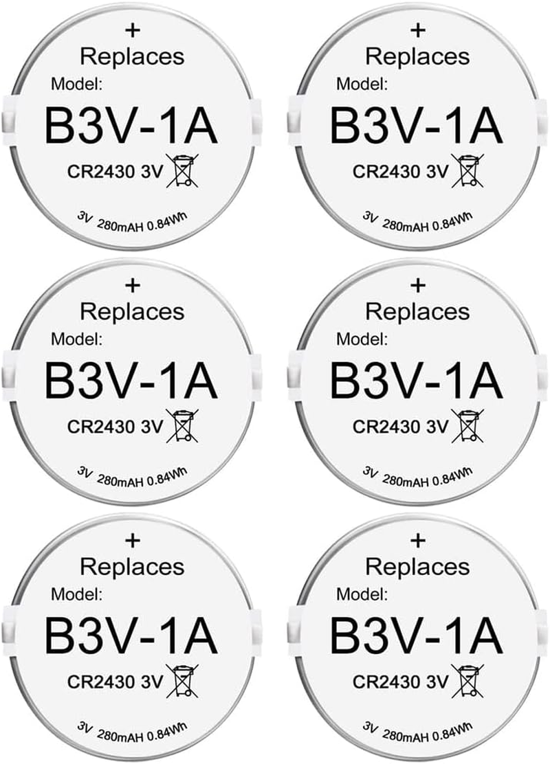 Abeden B3V 1A Lithium Battery Compatible with High Tech Pet Single Electronic Collar Battery for Model MS-4 and MS-5 6 Pack image number 2
