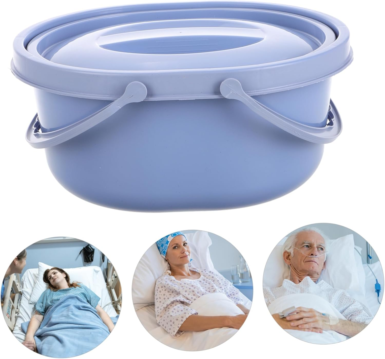 BESPORTBLE Portable Camping Toilet Lid Outdoor Travel Potty Seat Car Toilet Bucket for Emergency Use Household Spittoon image number 2