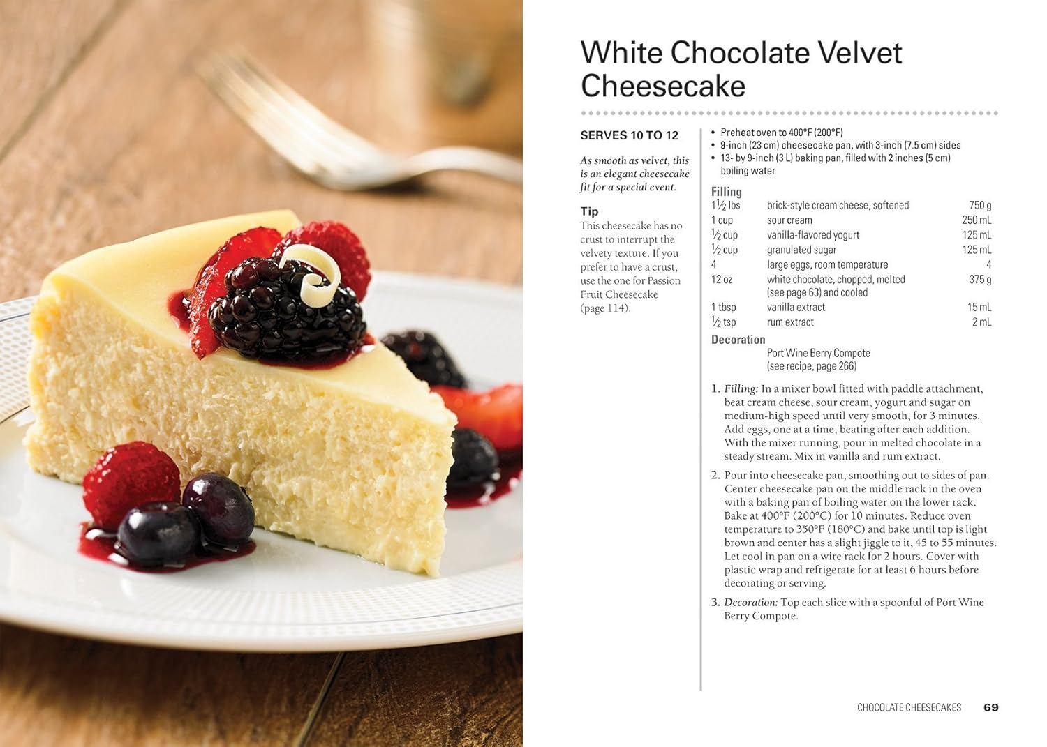 Cheesecake Bible: 300 Sweet and Savory Recipes for Cakes and More image number 2