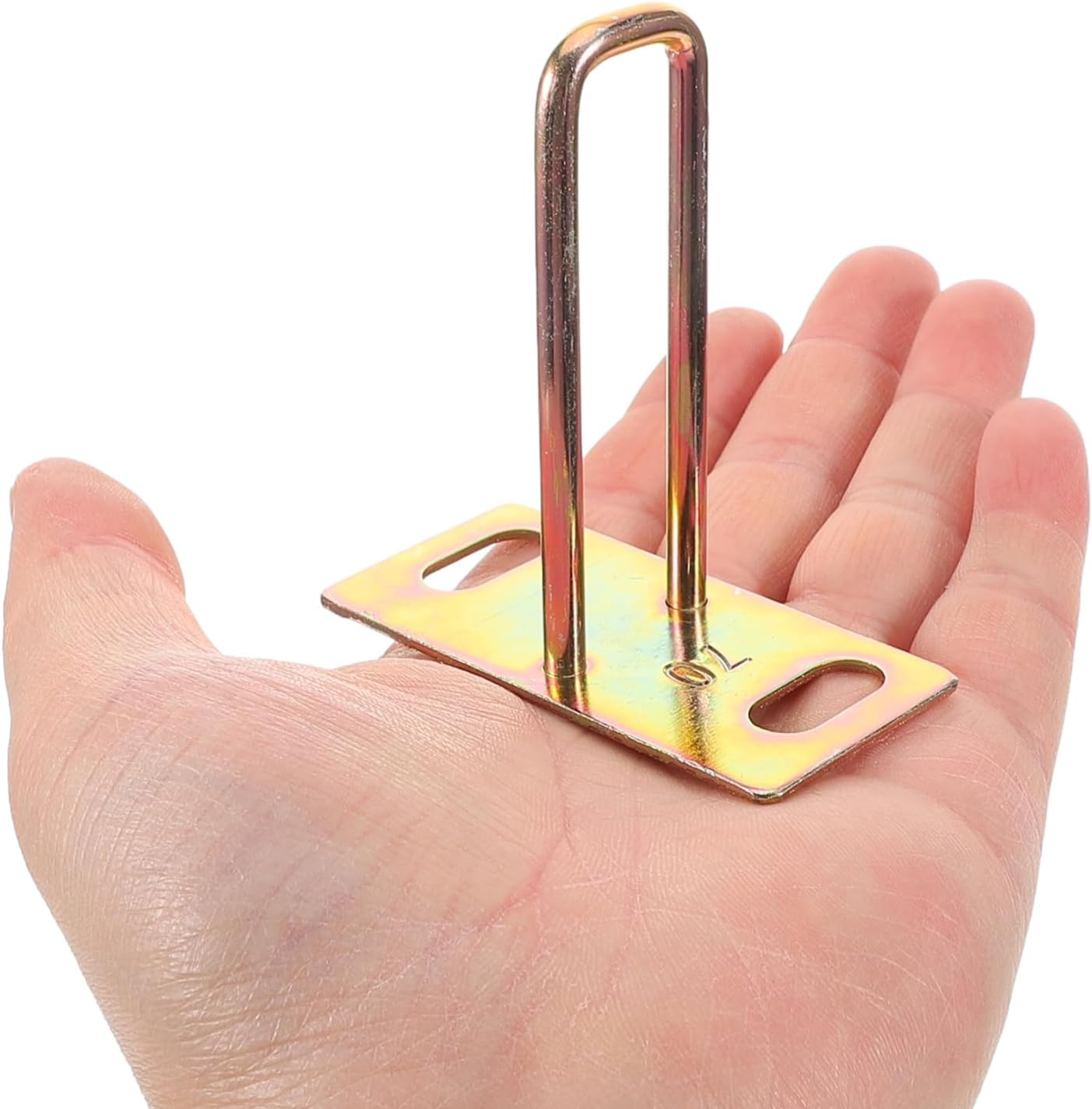 Gatuida 4Pcs Metal Motorcycle Seat Lock Hook Replacement Parts for Electric Bikes Sturdy Lock Plate for Seat Safety image number 2