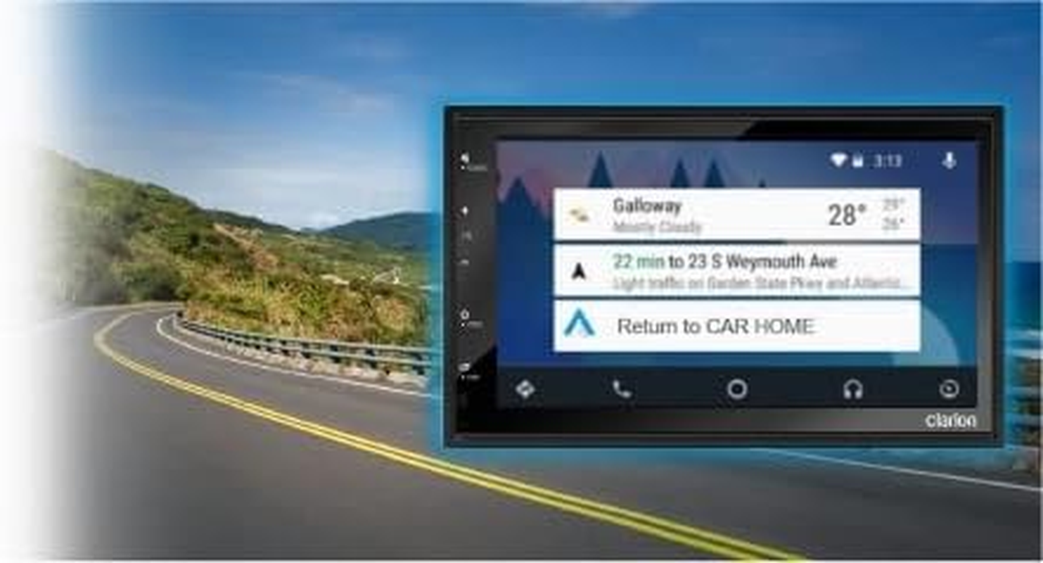 Clarion FX450 Apple Carplay/Android Auto Receiver image number 3