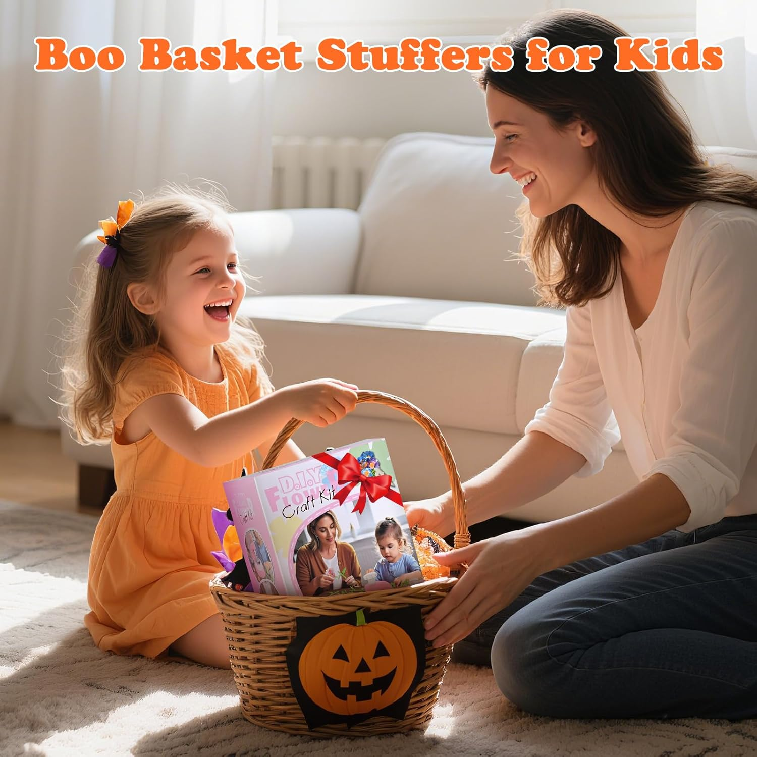 Blueswan Fabric Flower Bouquets Toys,Diy Craft Kits Toys for Kids,Arts and Crafts for 4 5 6 7 8 Year Toddler Girls,Birthday Gifts for Girls,Educational Activity for Preschool Kids image number 1