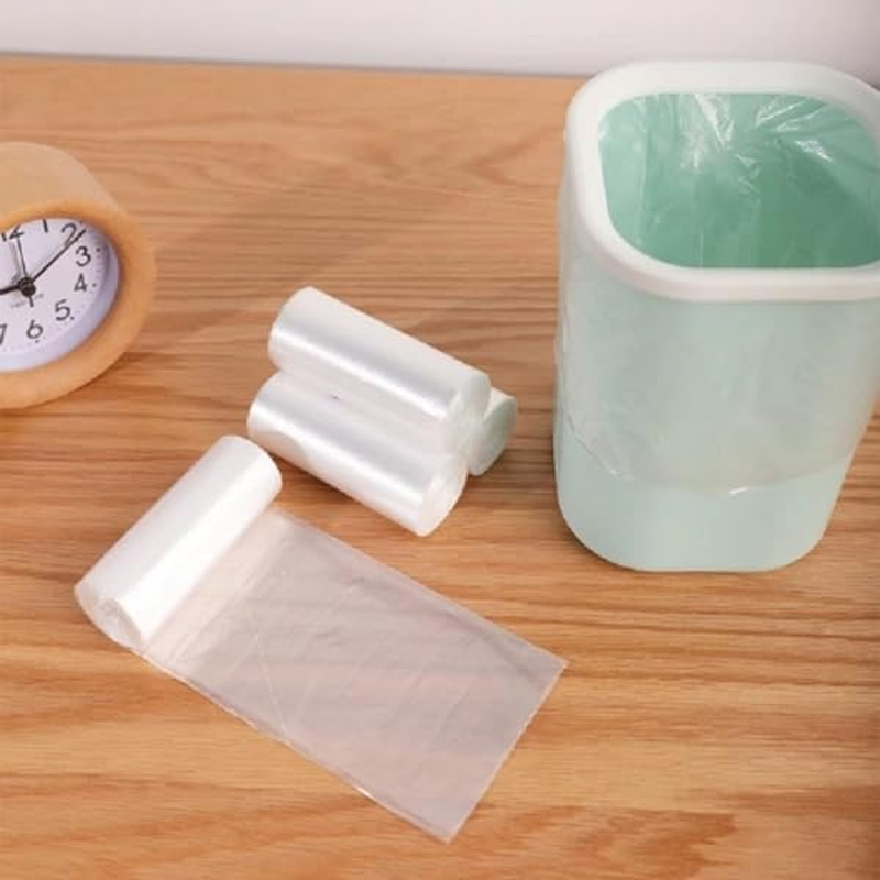 Garbage Bags 36L Carton of 1,000 - White Rubbish Bin Liners 65 X 56 Cm - 10 Um Standard Thickness - Waste Bags for Offices, Commercial Spaces, Household & Cleaning image number 4