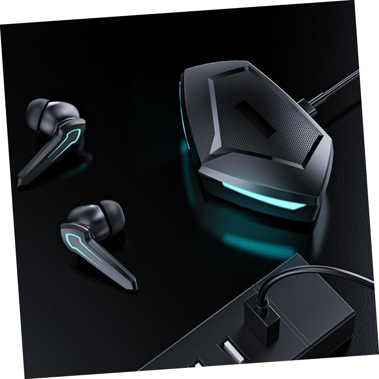 TEHAUX Wireless Headset for Sports Earphones Lightweight Wireless Headphones Microphone for Outdoor Wireless Headsets and Active Lifestyle image number 1