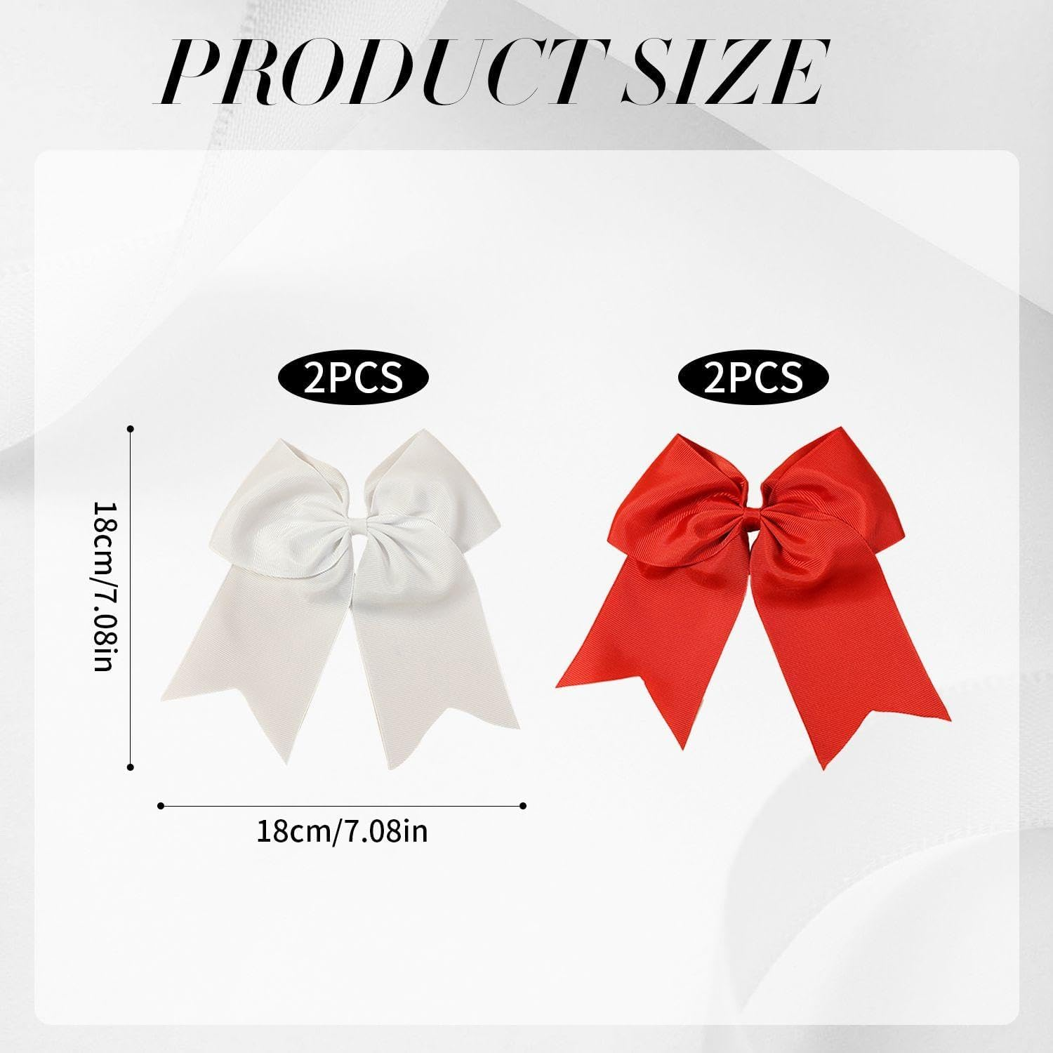 4 Pieces Bowknot Hair Ties, Cute Bow Hair Accessories, Girls Hair Accessories, Ponytail Hair Accessories, Hair Accessories, Clothing Accessories image number 3