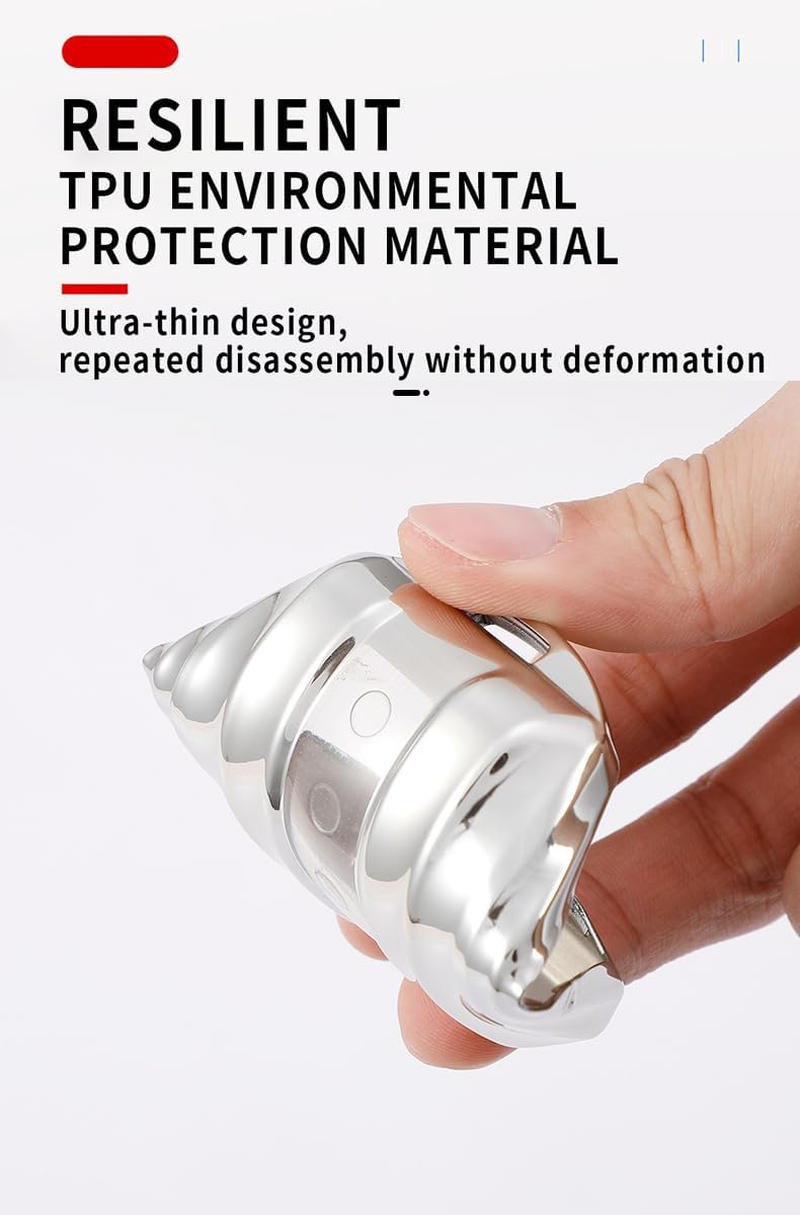 Ontto TPU Car Key Fob Cover Fit for Great Wall GWM WEY TANK 300 500 Tank300 Tank500 Key Case Silicone Key Shell Key Holder Keychain Accessories - A-Pink image number 7