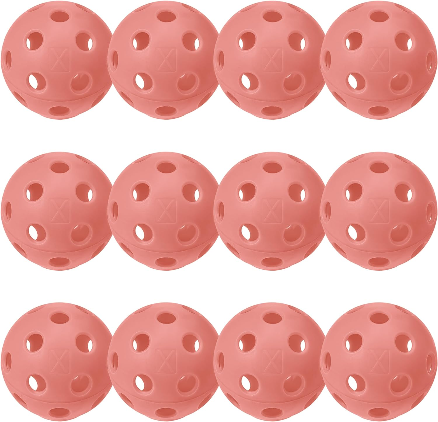 Franklin Sports X-26 Indoor Pickleballs - 3 Pack, 12 Pack & 100 Pack Bulk - USAPA Approved Tournament Pickleballs - Multiple Colors