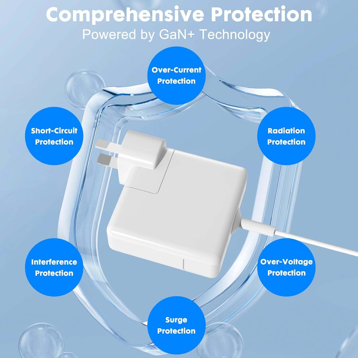 Mac Book Air Charger,Replacement for Mac Book Air 45W T-Tip Shape Connector Power Adapter,Laptop Charger Compatible with Macbook Air 11-Inch/13-Inch（Applicable to 2012 2013 2014 2015 2017） image number 4