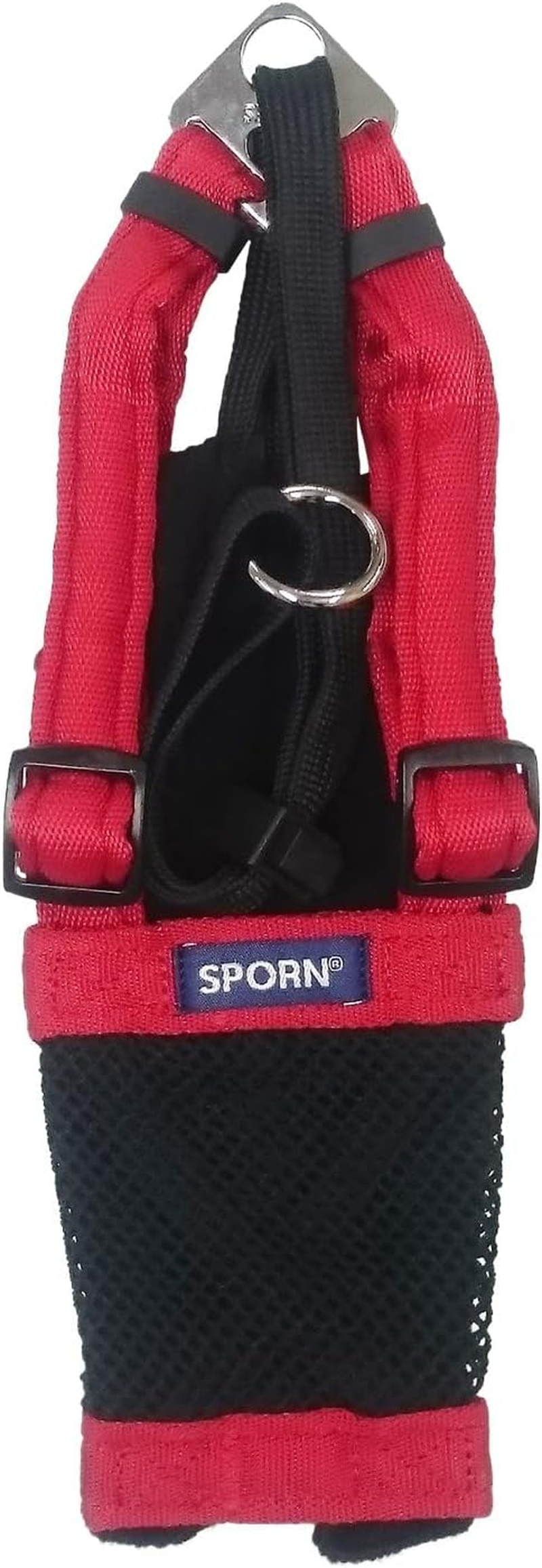Platz the Spawn Company Sportswn Dog Harness, Mesh Harness, M, Red image number 1
