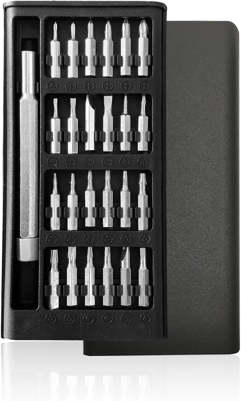 BOROLA 25-In-1 Precision Magnetic Screwdriver Set, Professional Repair Tool Kit with S2 Alloy Steel Bits for Phone, Computer, Laptop, Watch, Eyeglass, Electronic Devices image number 4