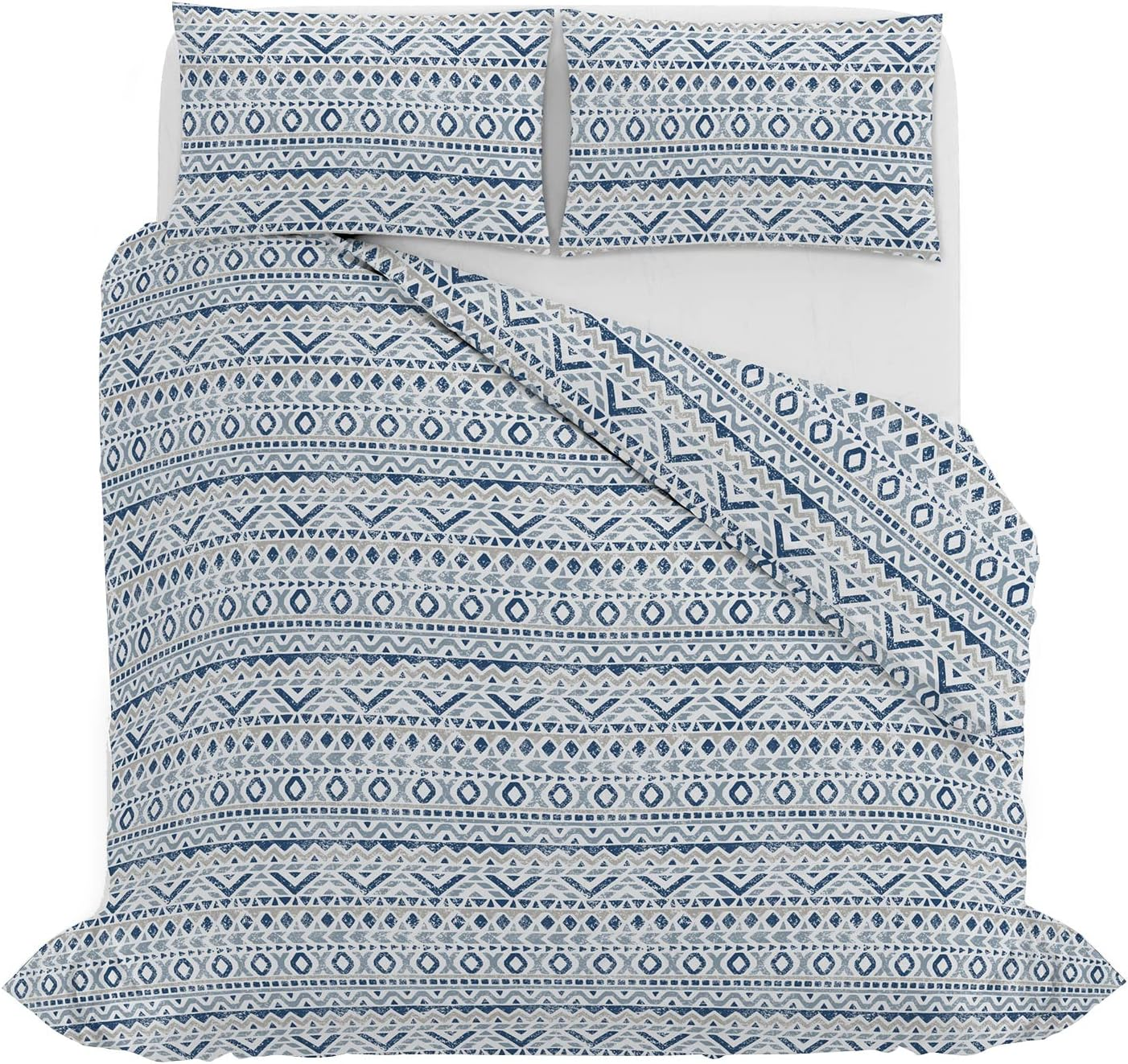 Hellas Fantasy Duvet Cover Set, Made in Italy &ndash; Duvet Cover Set &ndash; Duvet Cover 250 X 200 Cm with Flap and Pillow Cases, Double, Hellas image number 3