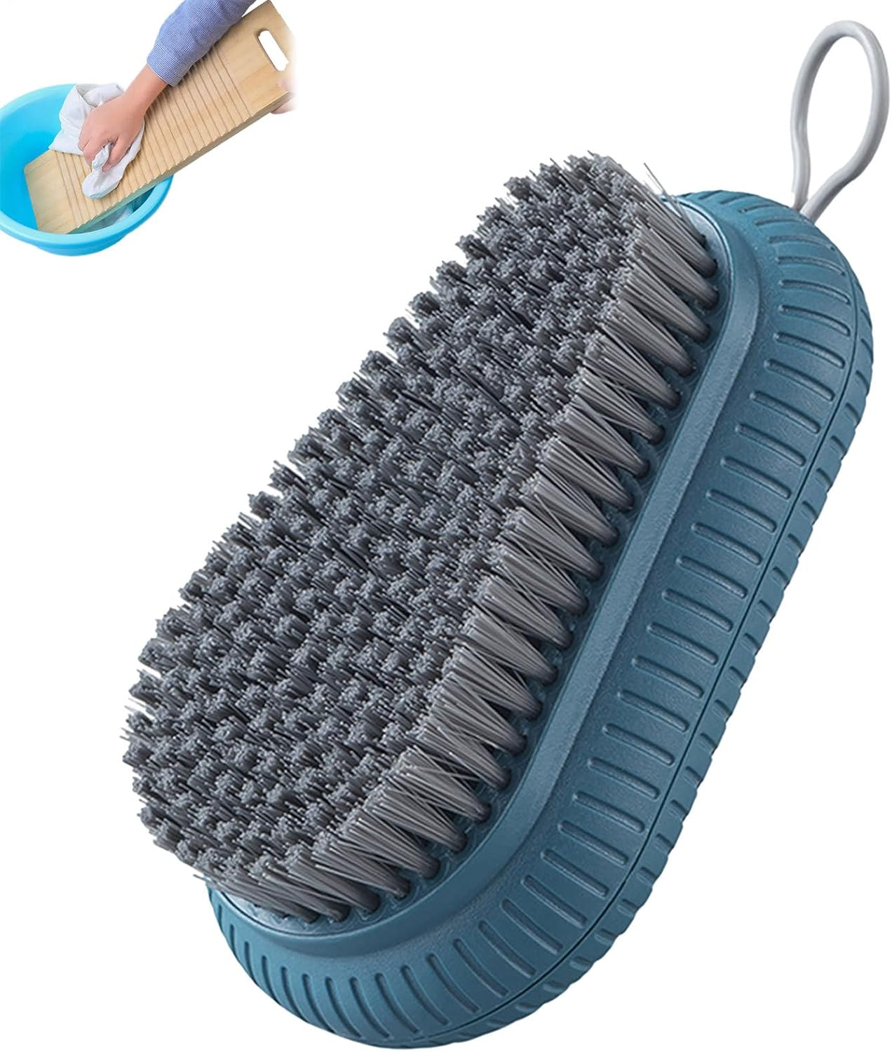 Nail Cleaning Brush - Hand Held Nail Scrubber Ergonomic Finger Washer | Textured Heavy Duty Nylon Pheels, Portable Grooming Solution for The image number 5