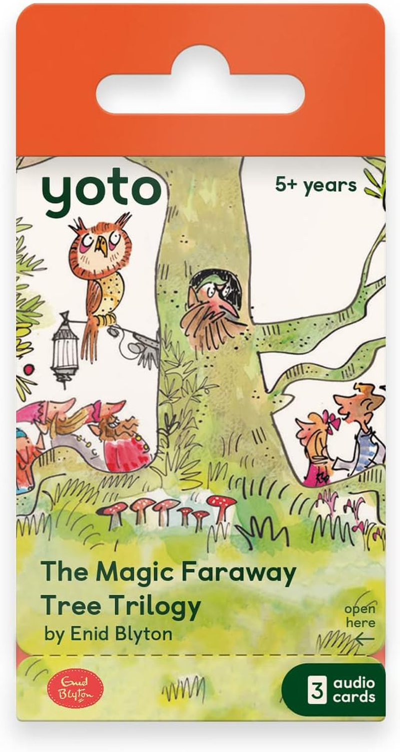 Yoto the Magic Faraway Tree Trilogy by Enid Blyton &ndash; 3 Kids Audio Cards for Use with Yoto Player & Mini All-In-1 Audio Player, Screen-Free Listening with Fun Playtime, Bedtime, Travel Stories, Ages 5+ image number 1