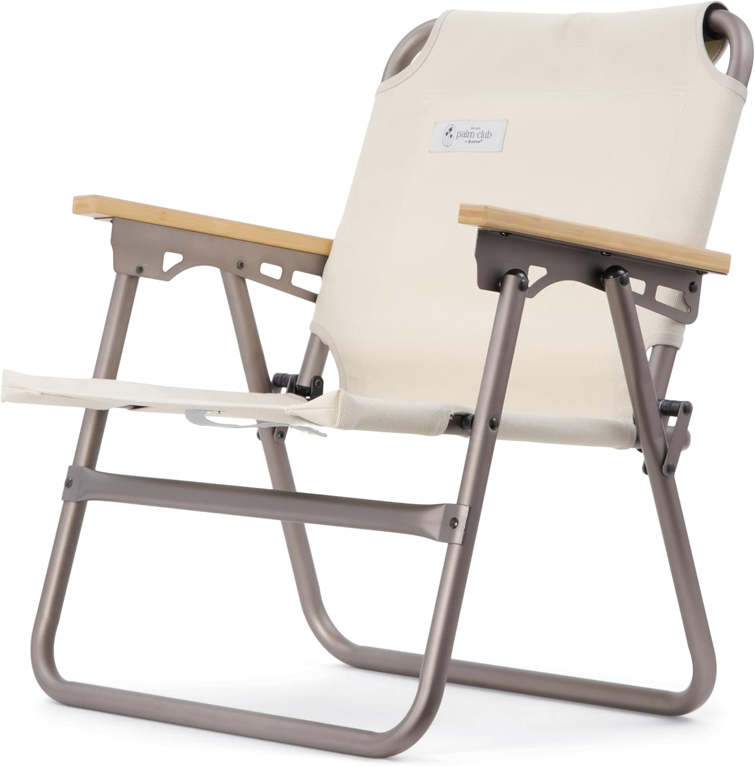 Oztrail Beach Low Rise Chair, Almonta Beach Sand image number 4