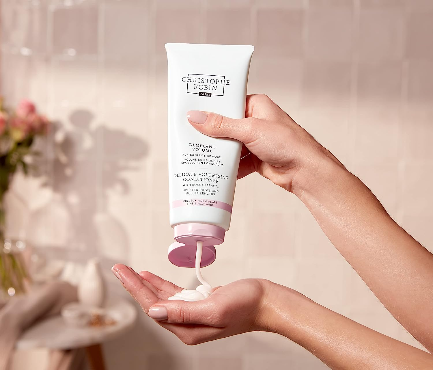 Christophe Robin Delicate Volumizing Conditioner with Rose Extracts for Unisex 6.7 Oz Conditioner image number 1