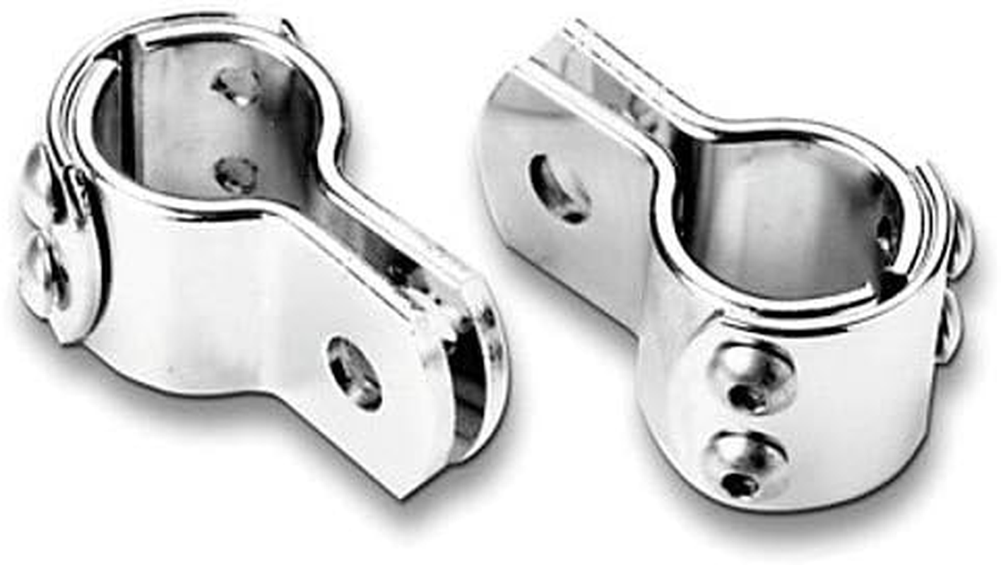 Show Chrome Accessories (2-423 1" Chrome Case Guard Clamps