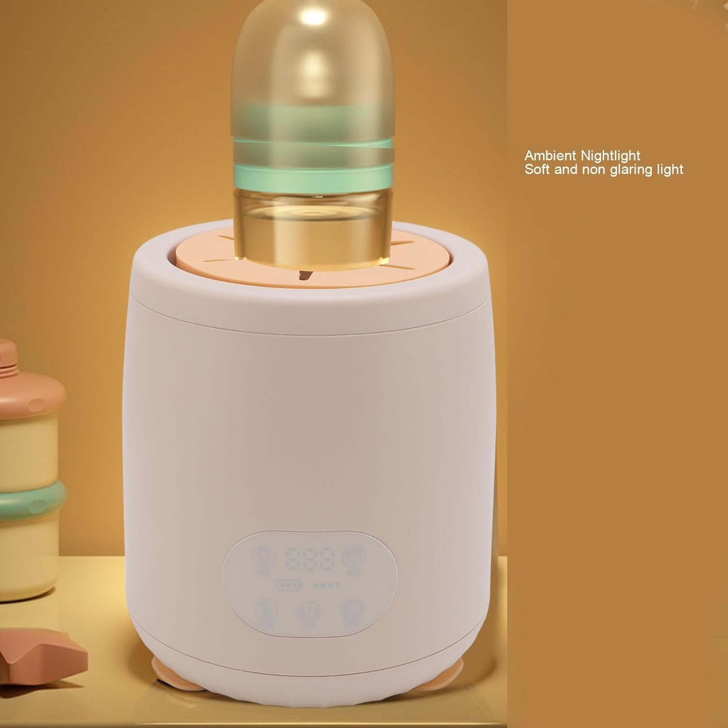 Baby Milk Bottle Shaker,Automatic Mixing Bottle Warmer,3 Mixing Modes Baby Milk Bottle Warmer,For Bottles with 50 75Mm Diameter image number 2