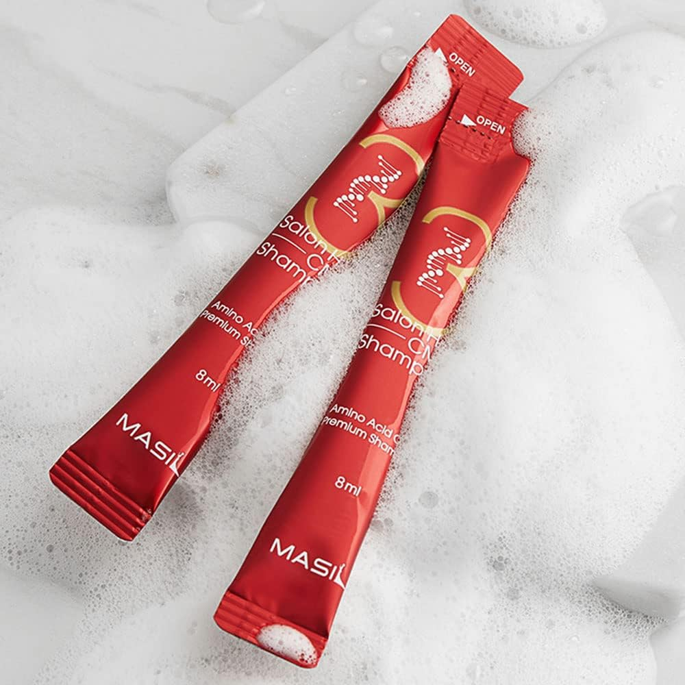 Masil 3 Salon Hair CMC Revitalizing Shampoo with Amino Acid Care Premium Shampoo 20X8Ml image number 6