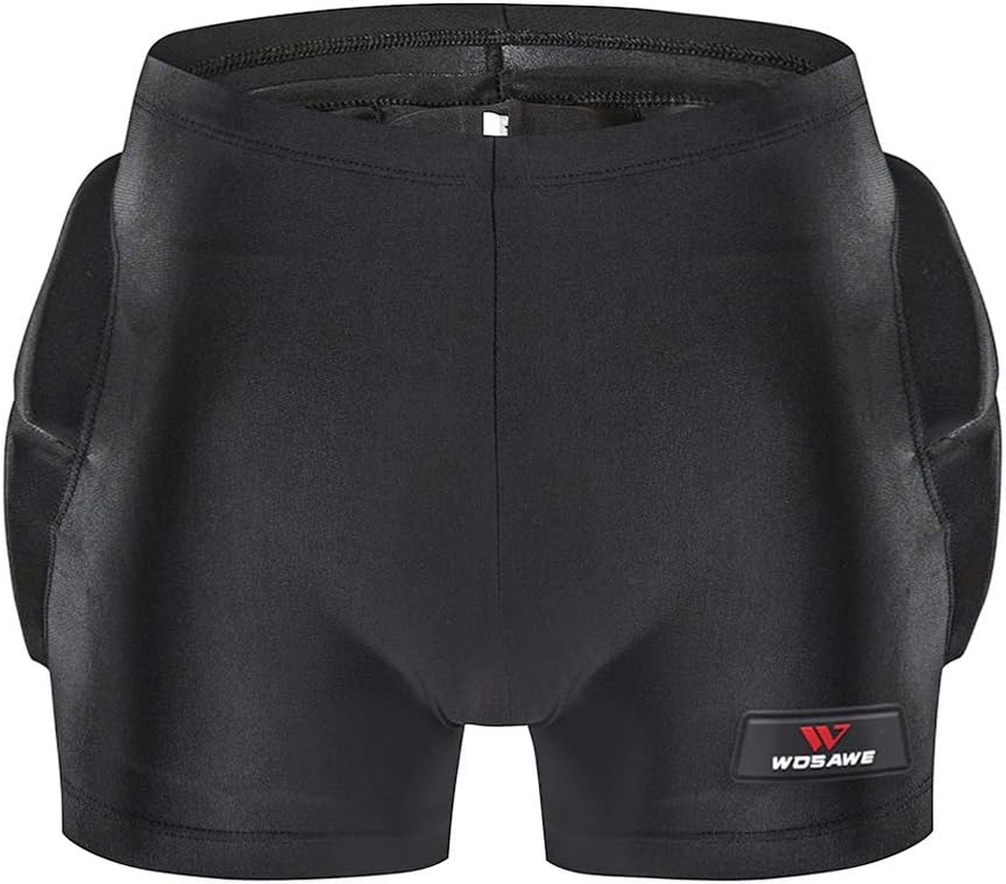 WOSAWE Youth Protective EVA Padded Shorts Hips Tailbone Protector Skating Skiing Impact Pad, Small image number 3