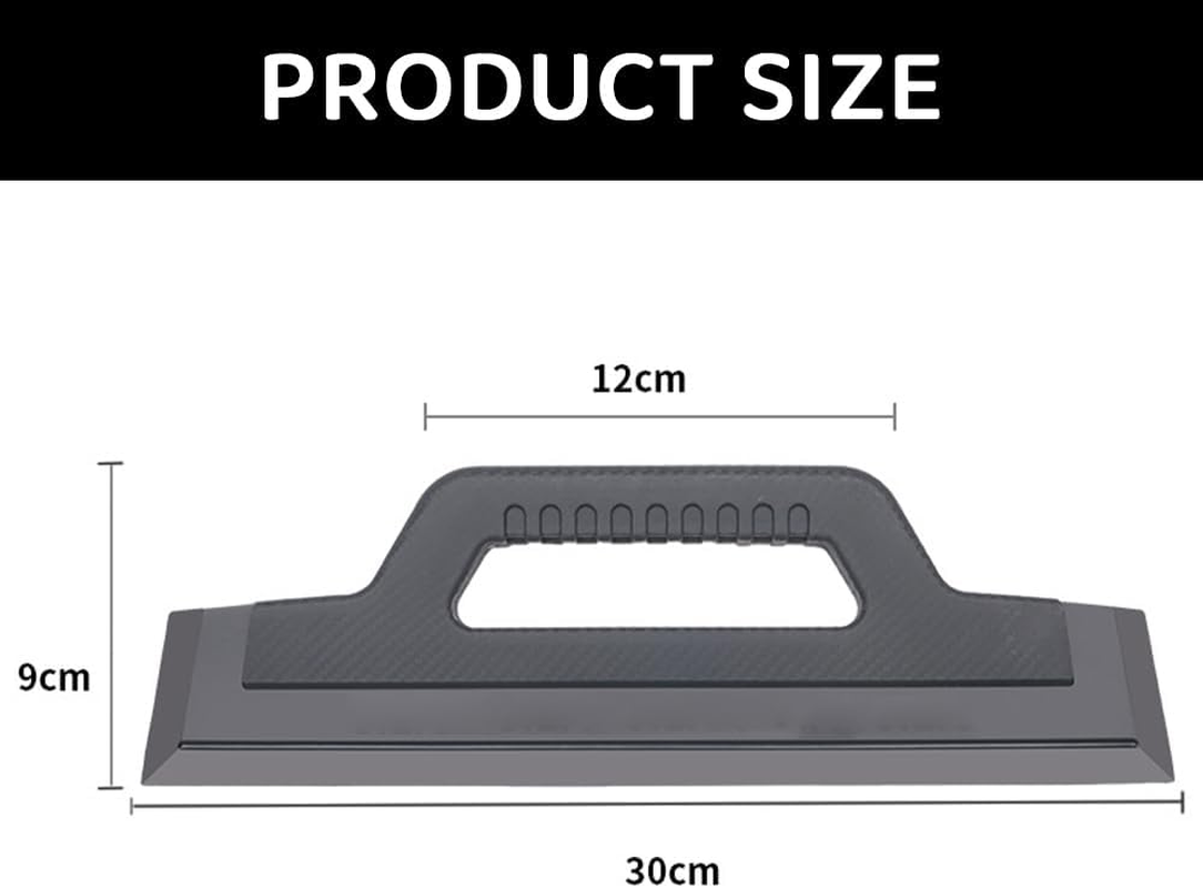 Car Silicone Squeegee &ndash; Scraping Soft and Delicate,Not to Hurt the Surface, Using Ergonomic Design, Curved Handle, Comfortable Feel, It Is Very Convenient to Operate image number 2