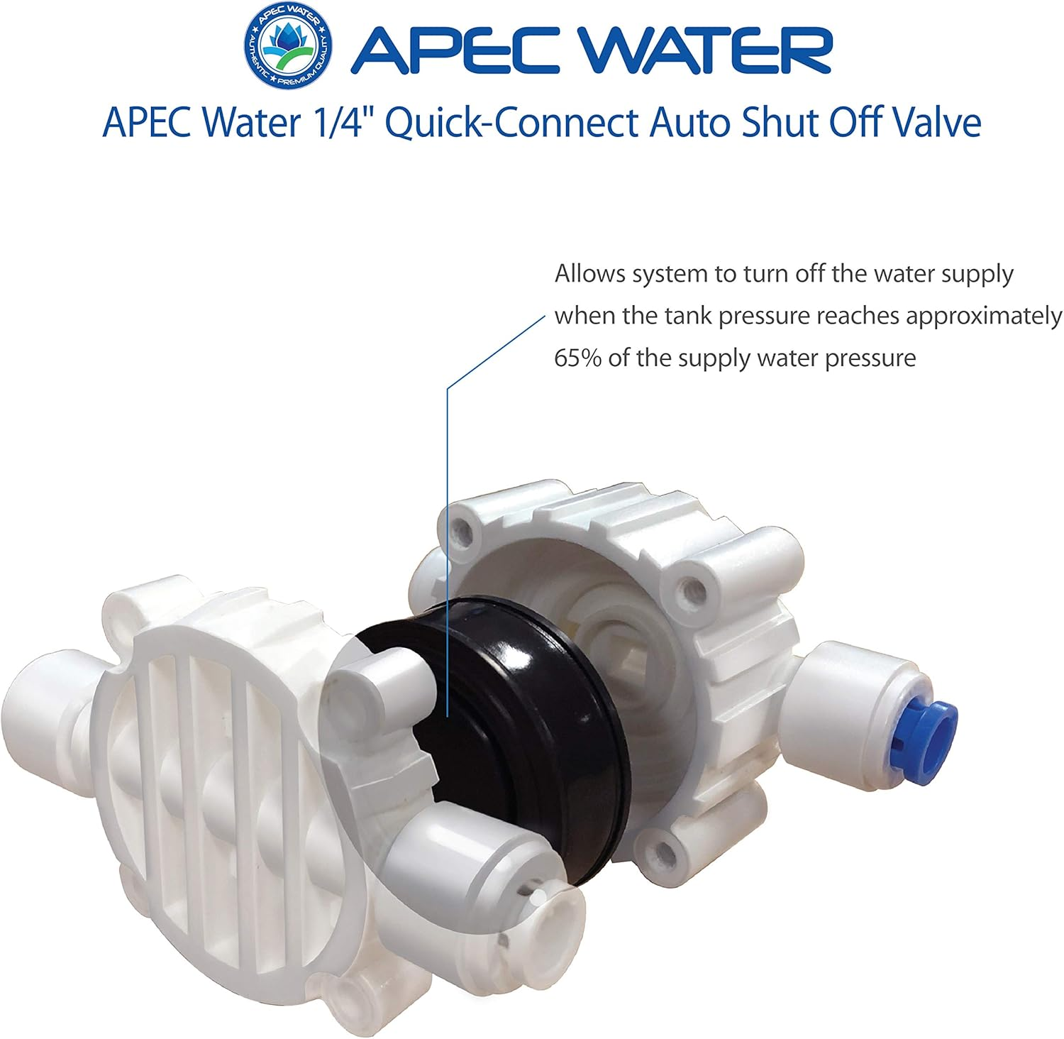 APEC Water Systems Auto Shut off Valve Replacement Part (ASO) image number 3