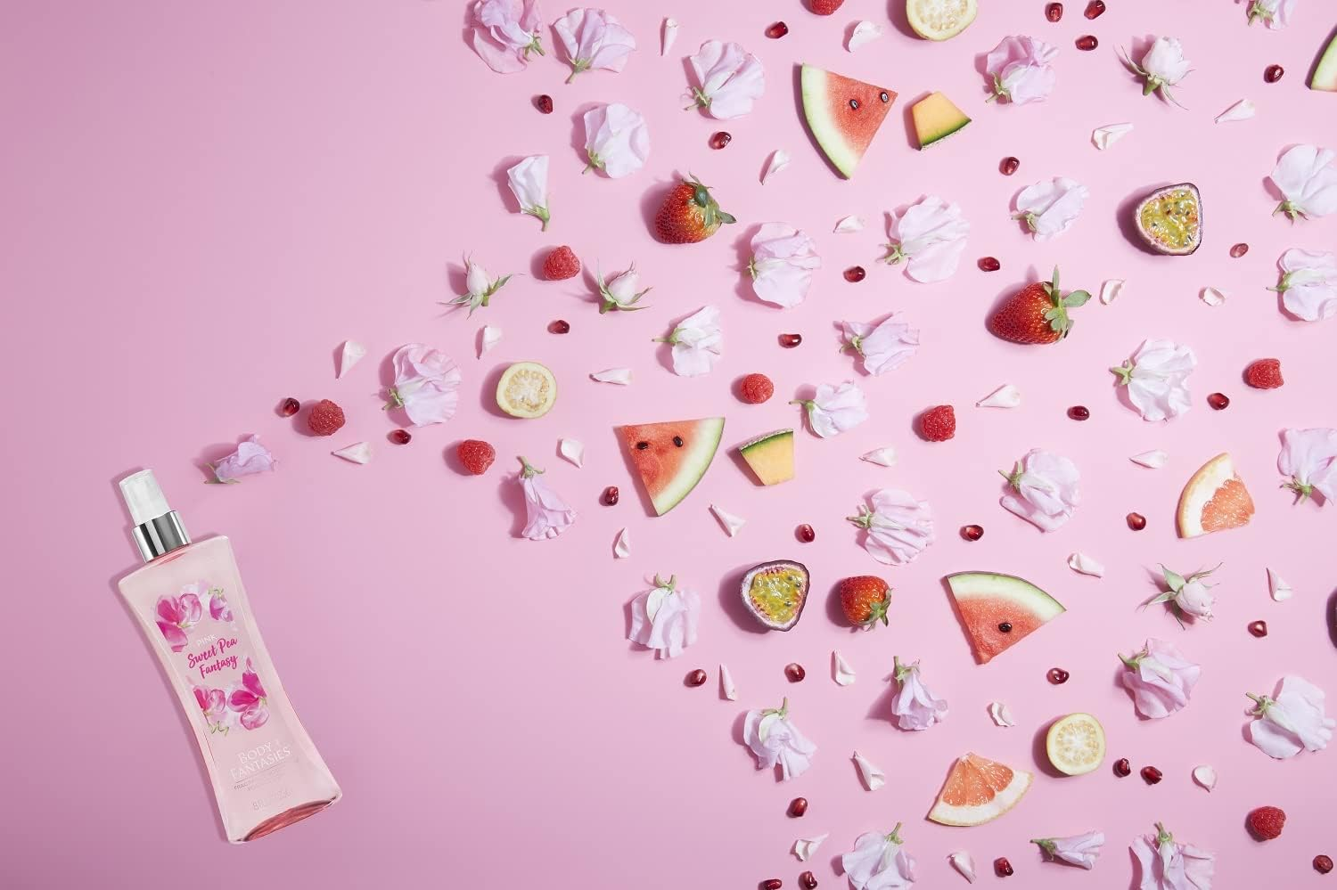 Body Fantasy Pink Sweet Pea Body Spray, 94 Ml (Pack of 1), OA3015006 image number 3