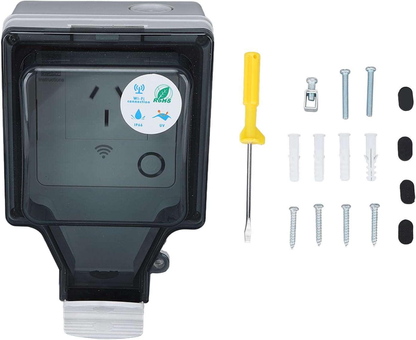 Wifi Smart Plug, AU Plug 110‑ Wifi Smart Socket for Home (SNW-AU) image number 6