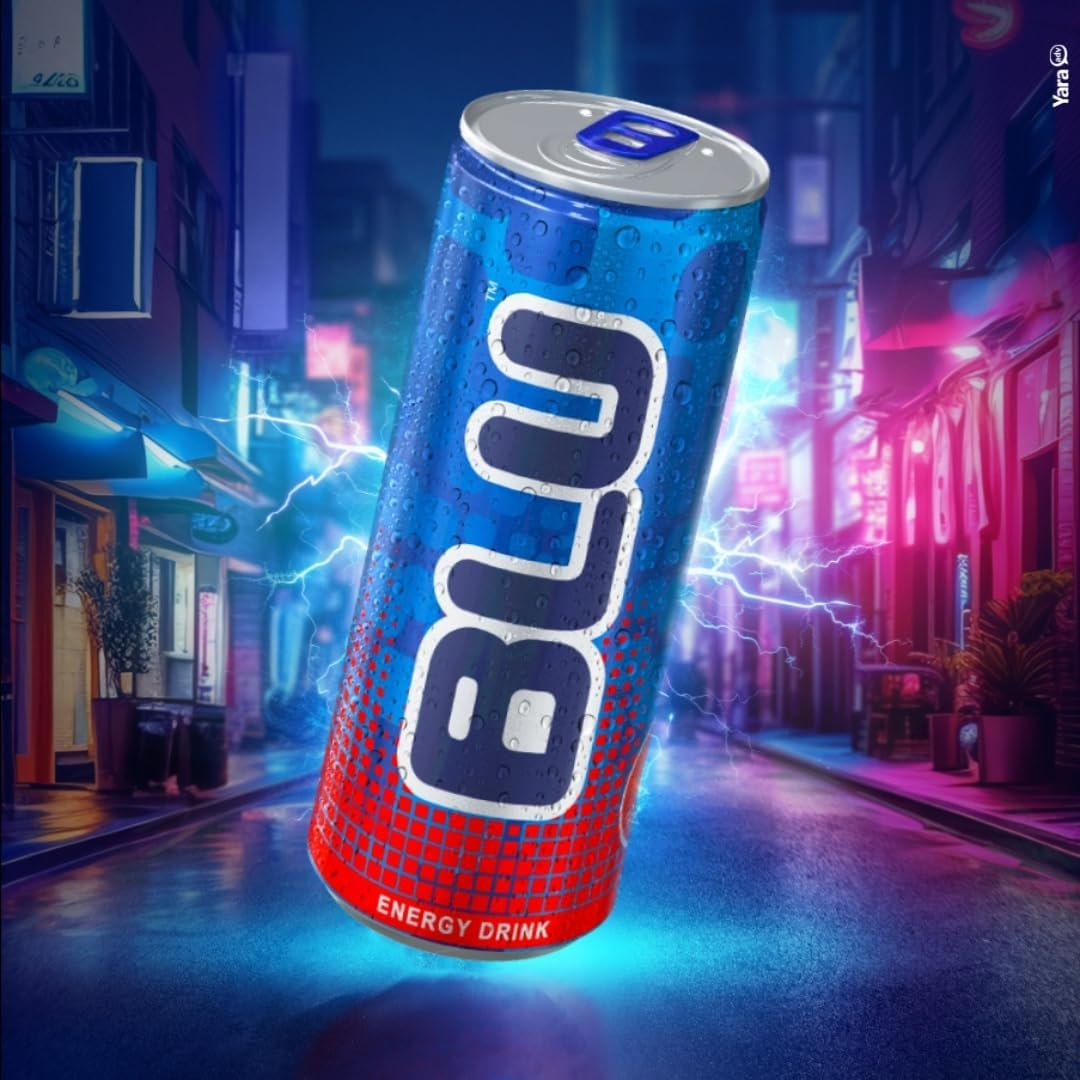 BLU Energy Drink Classic 250Ml (24 Pack) image number 2