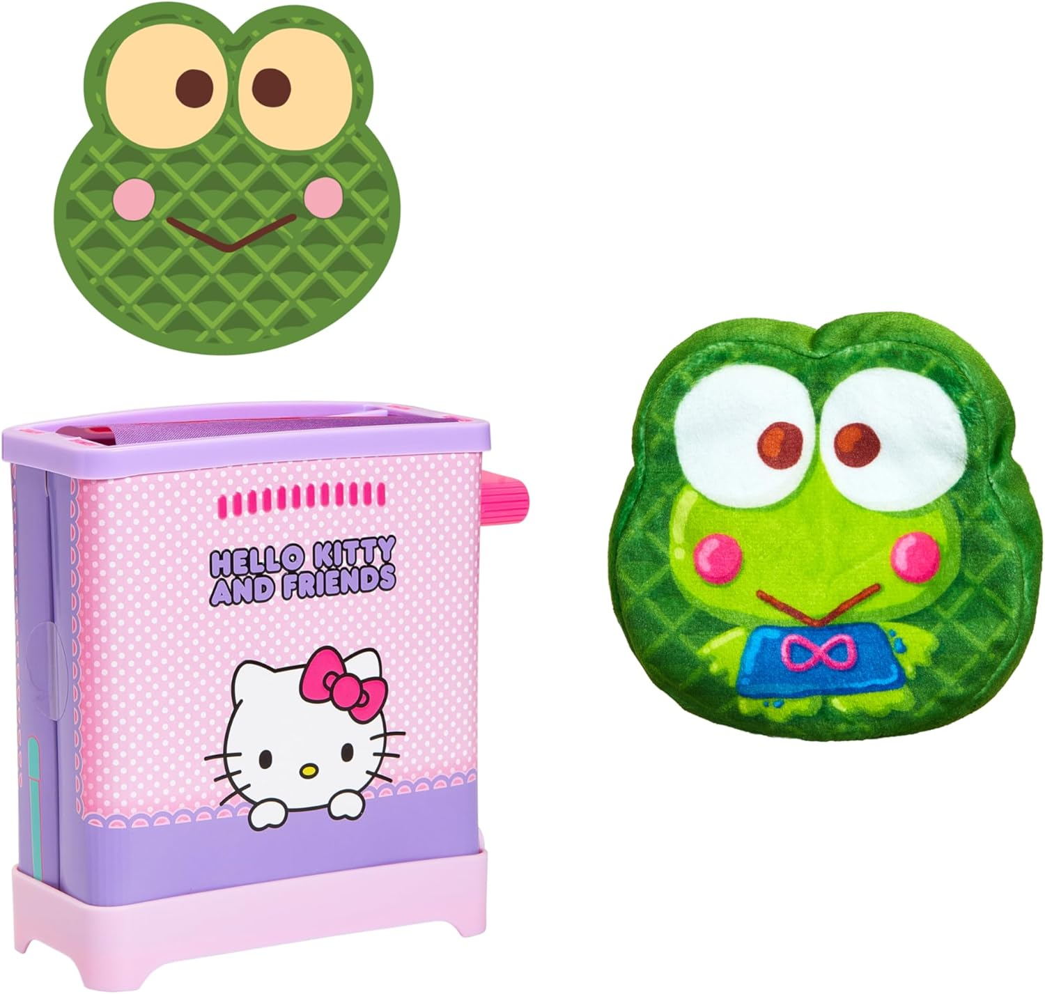Cookeez Makery Hello Kitty&reg; and Friends Toasty Treatz Toaster with Scented Plush | Make a Soft and Squishy Surprise Plush Friend | Pop-In-Bread and See a Surprise Plush Pop Up image number 2