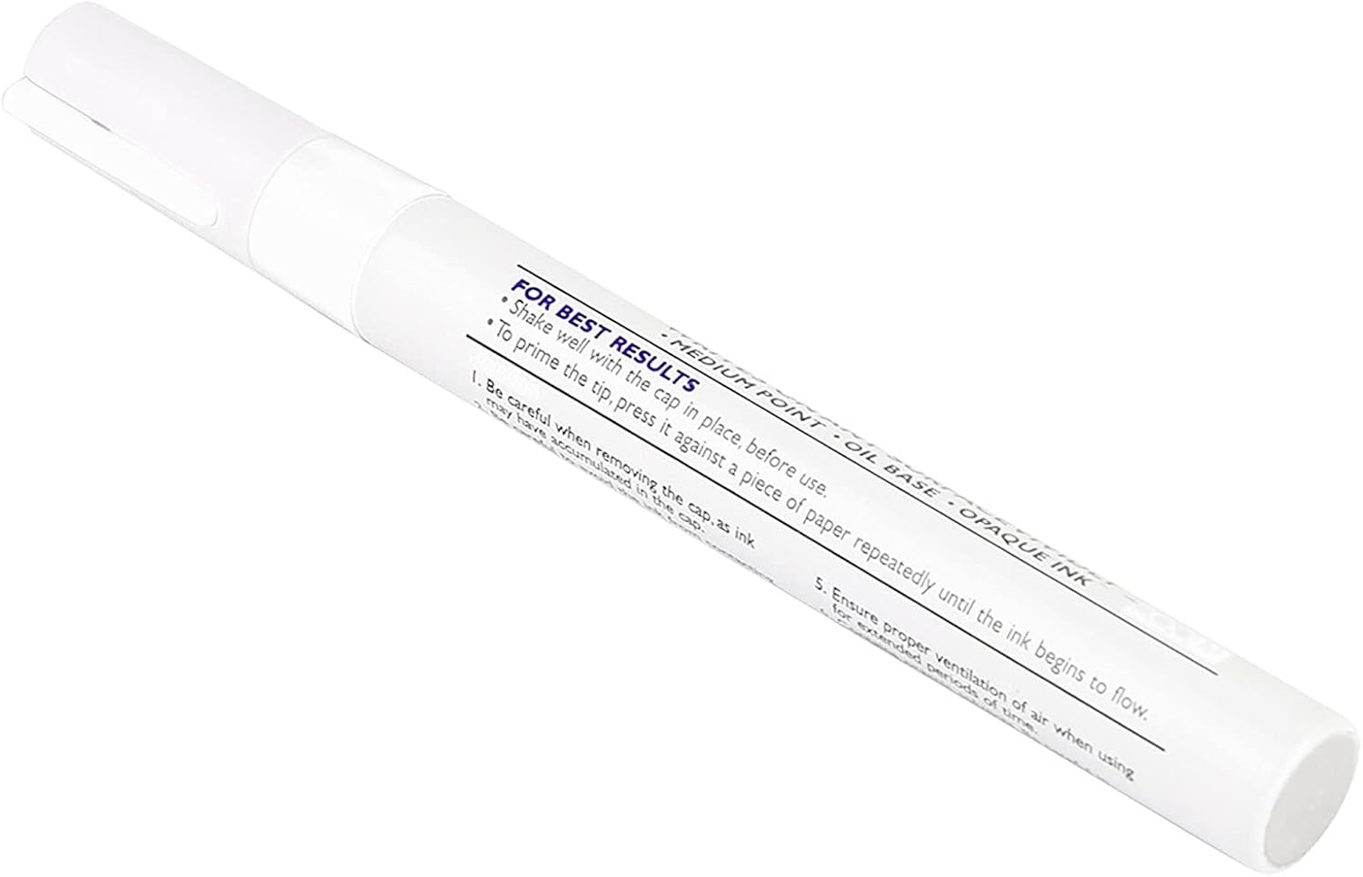 Tire Pens, Car Tire Paint Pen, Car Paint Pen, Paint Pen for Car Tires, 1 Pcs Waterproof Professional Car Pencil Tire Paint Pen Mark Pens(White) image number 4